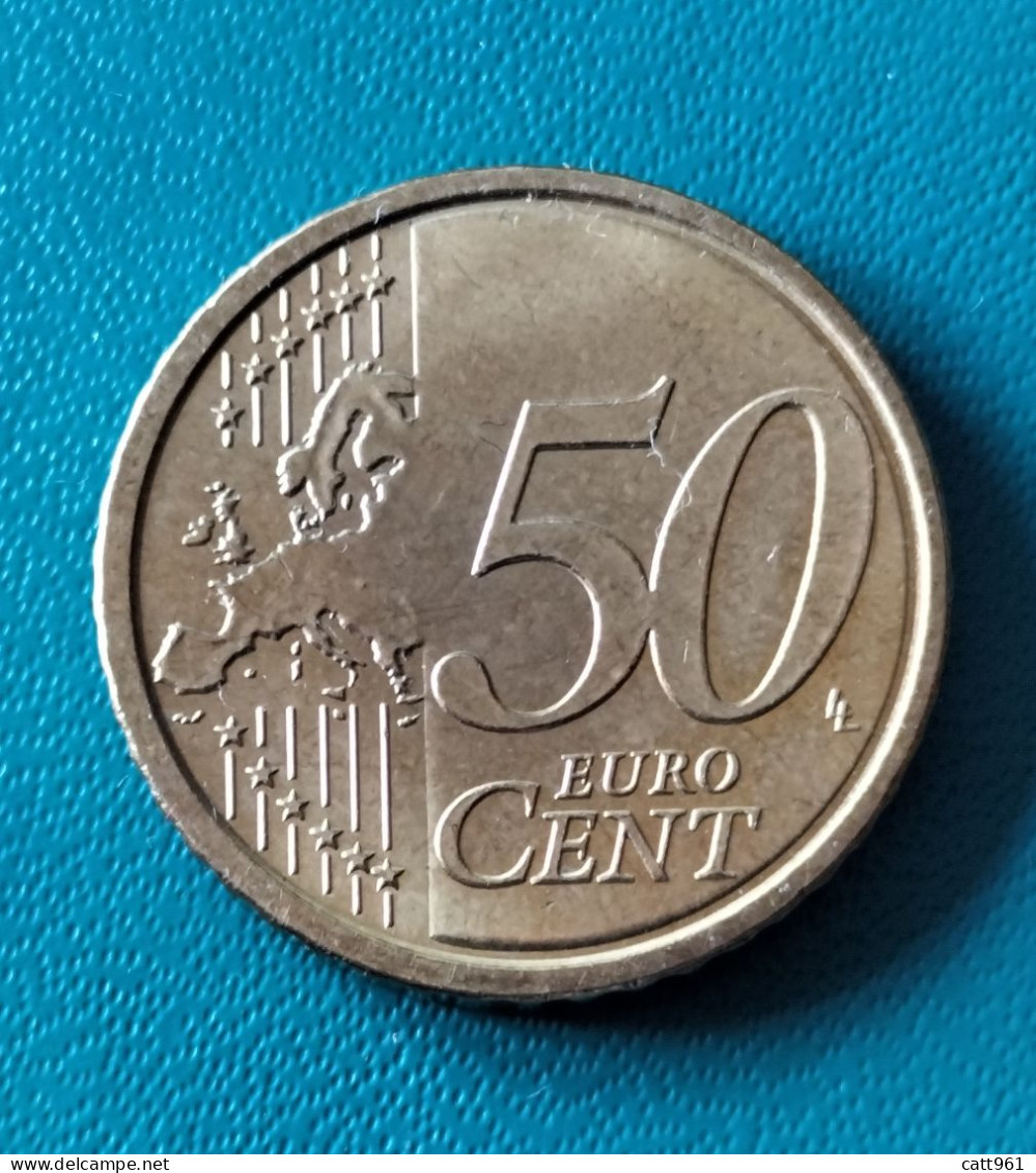 Errore Di Conio 50 Centesimi  Italia 2016 Coin Error - Abarten Und Kuriositäten