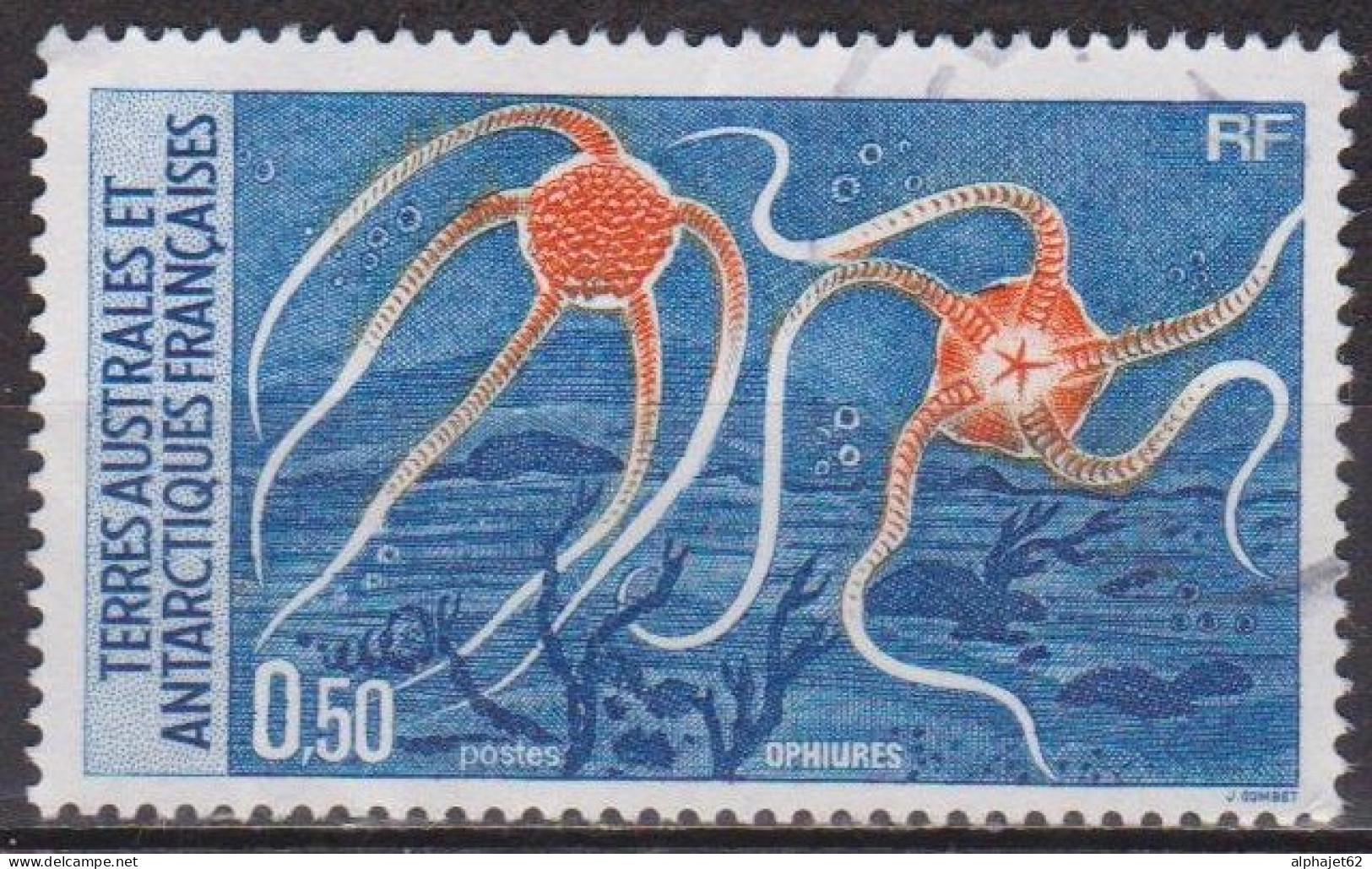 1987 - TERRES AUSTRALES - T.A.A.F - Faune Aquatique: Ophiules - N° 122 - Used Stamps