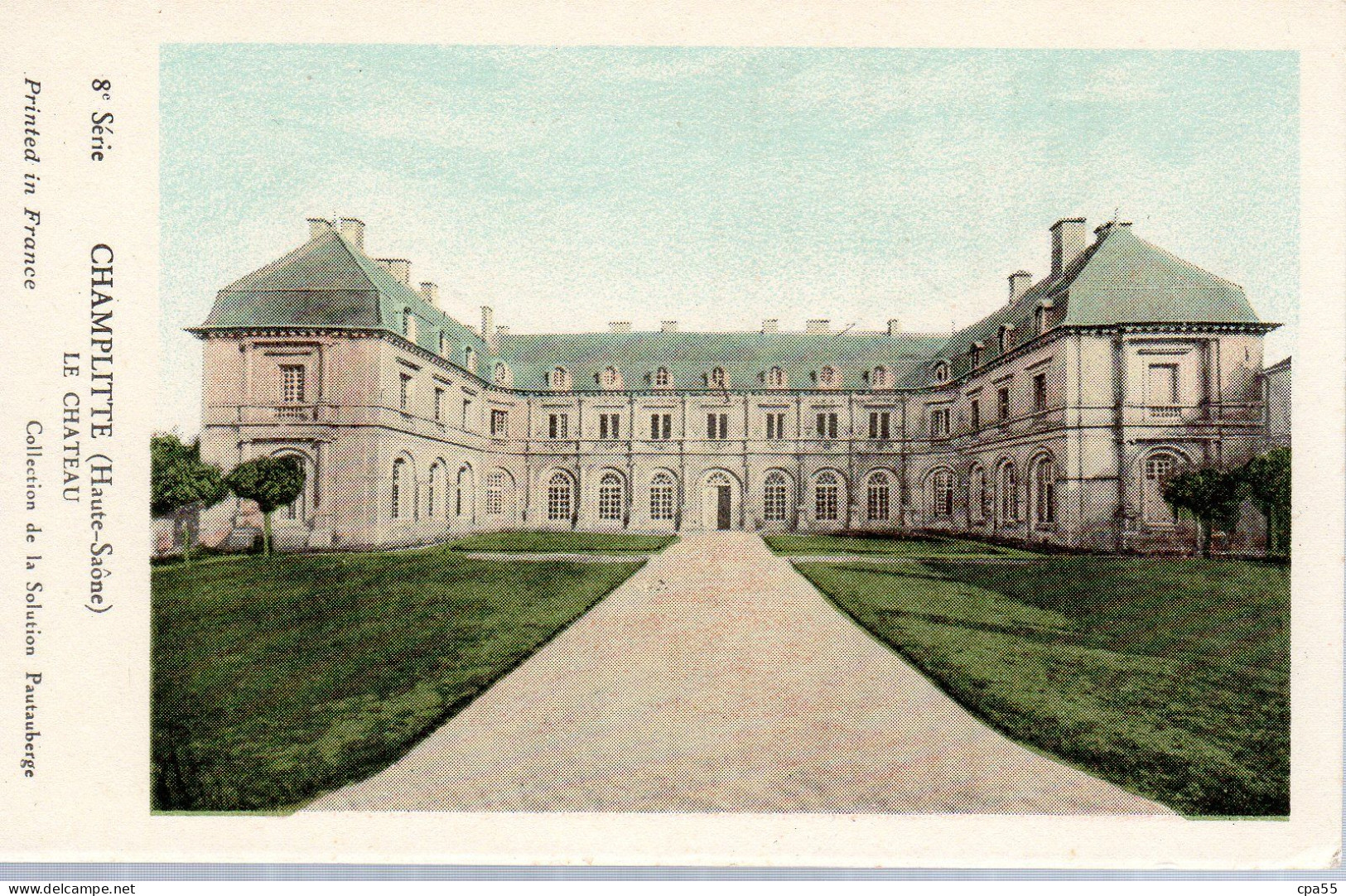 CHAMPLITTE  -  Le Château  -  Jolie Carte Couleur  -  Voir Dos - Champlitte