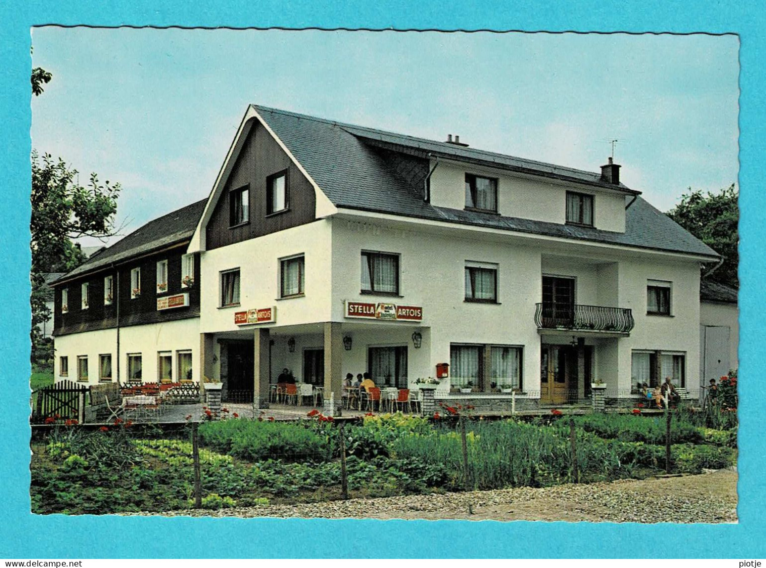 * Ouren - Burg Reuland (Liège - La Wallonie) * (Ets Lander Eupen, Nr 7344) Hotel Waxweiler GIllessen, Dreilanderblick - Burg-Reuland