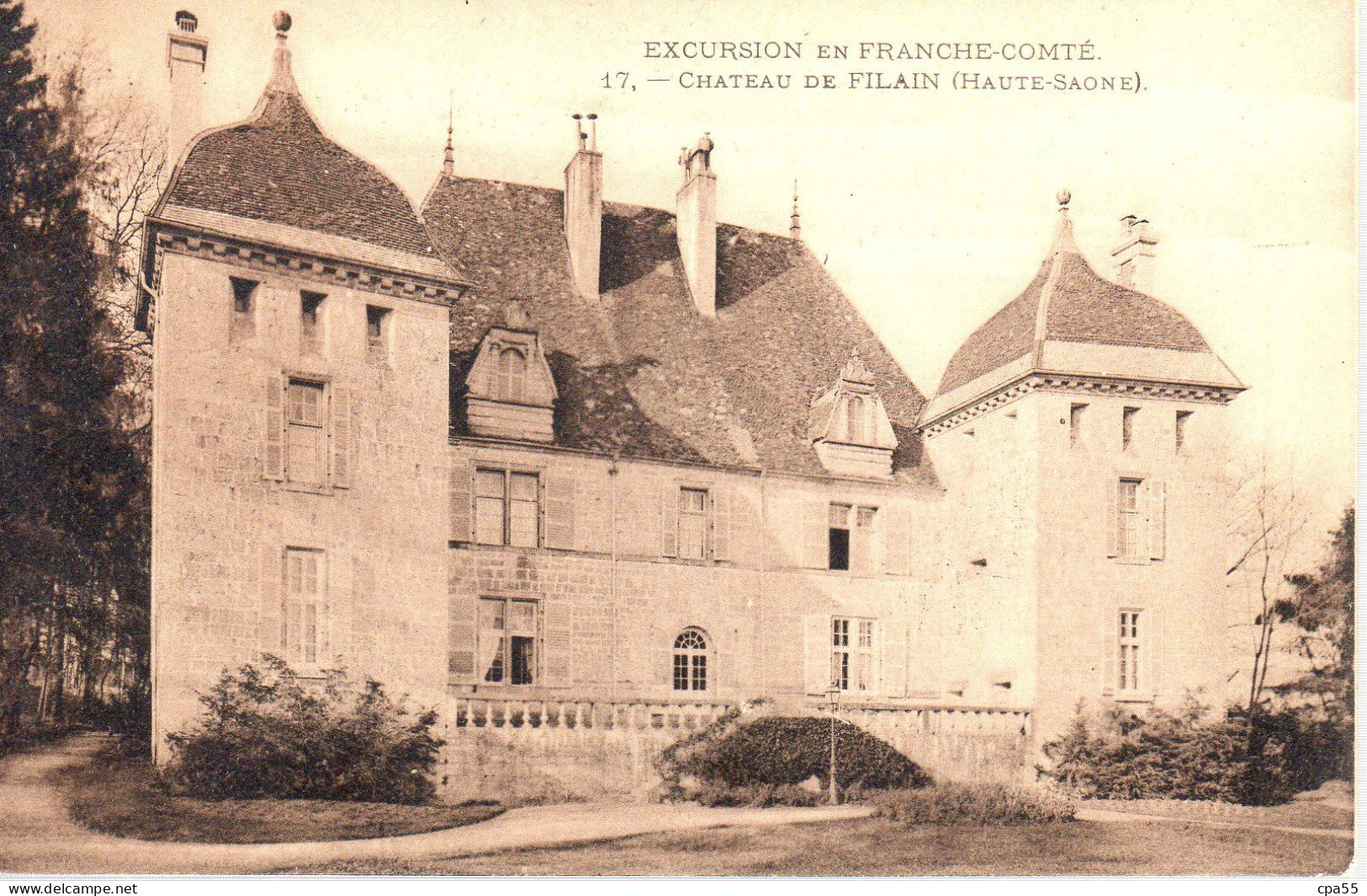 FILAIN  -  Le Château  -  N° 17 - Champlitte