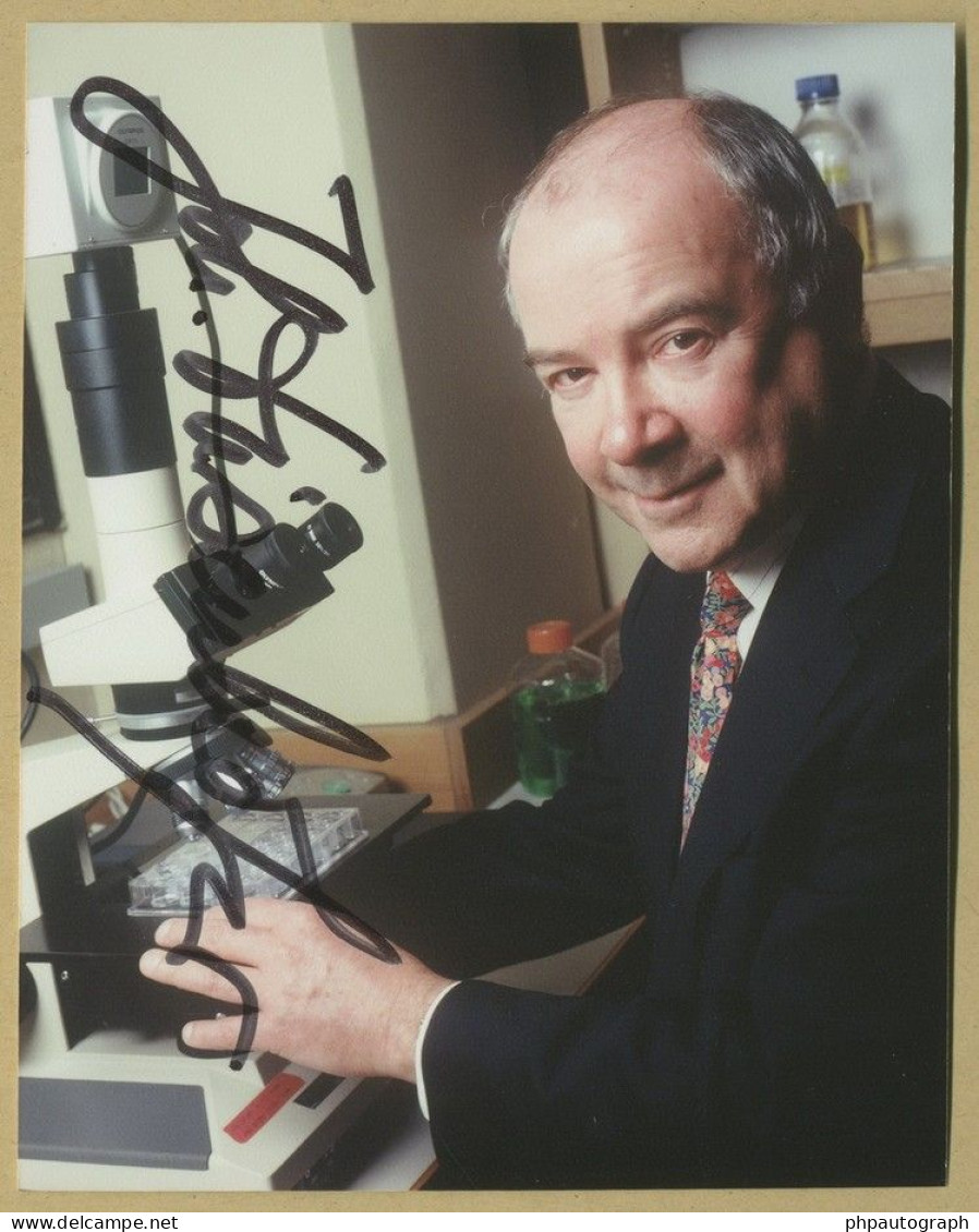 Johann Deisenhofer - German Biochemist - Signed Photo - 2004 - Nobel Prize - Erfinder Und Wissenschaftler