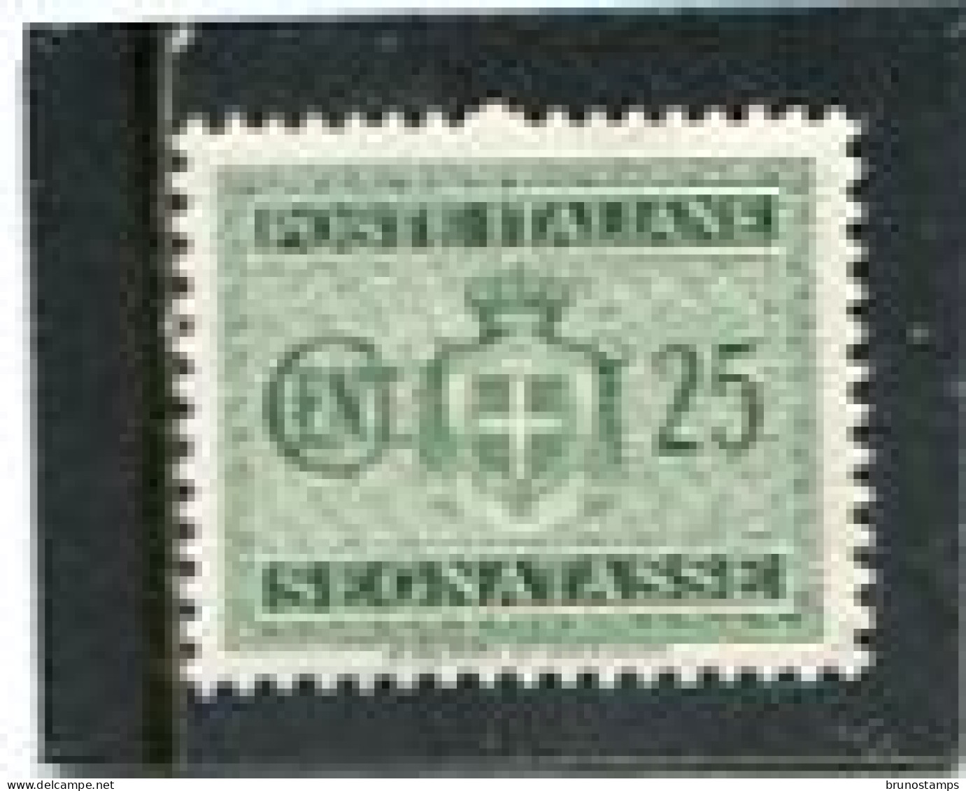 ITALIA - 1945  POSTAGE DUE  25c  WMK  MINT NH - Postage Due
