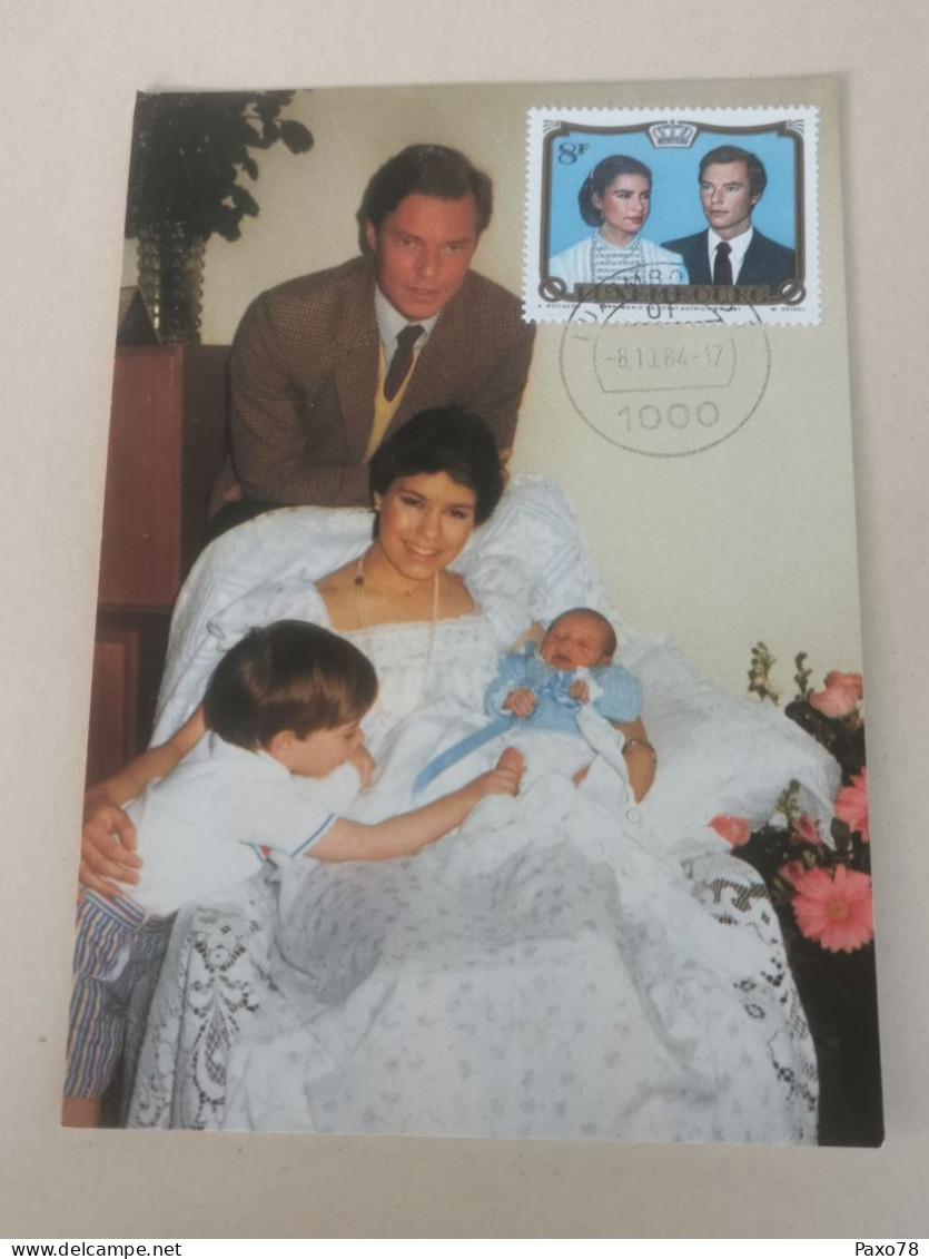 Famille Grand-Ducale Luxembourg 1984 - Maximumkaarten