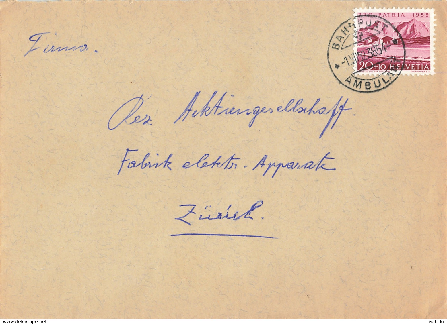 Bahnpost (R.P.O/T.P.O)  (BP4126) - Railway