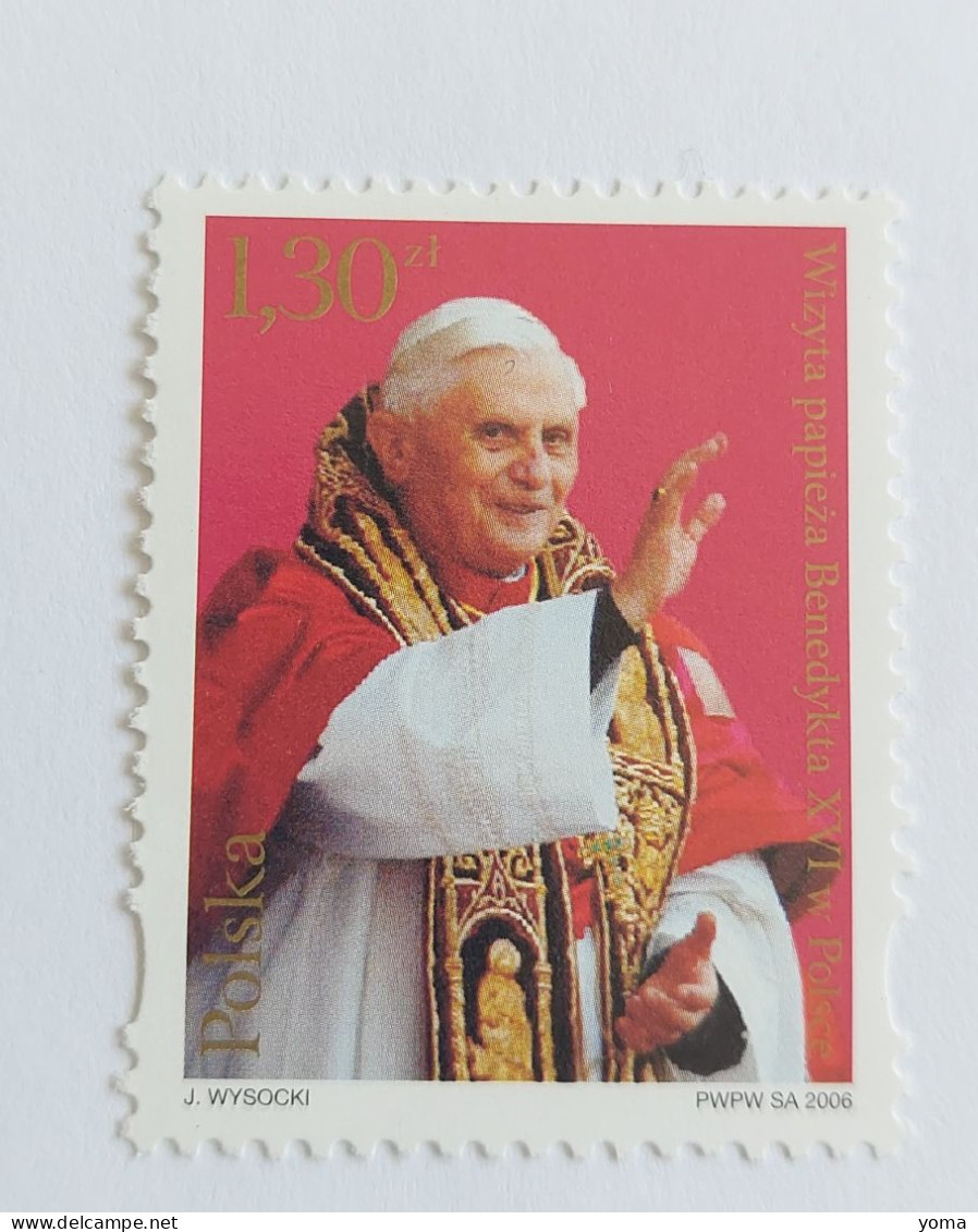 N° 3983       Visite Du Pape Benoit - Benedikt XVI En Pologne 2006 - Unused Stamps