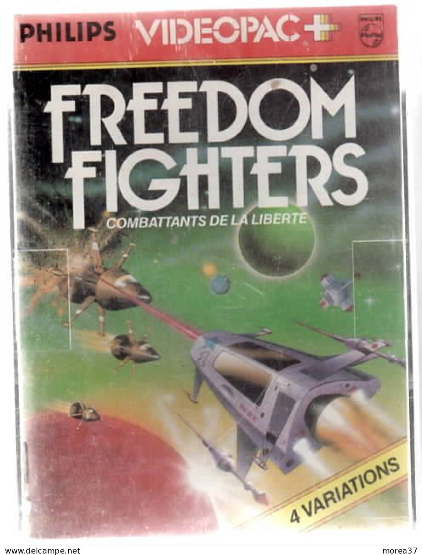 Jeu   VIDEOPAC + FREEDOM FIGHTERS  N°39   PHILIPS    (J1)  (Jeu De Combattant De La Liberté ) - Philips Videopac