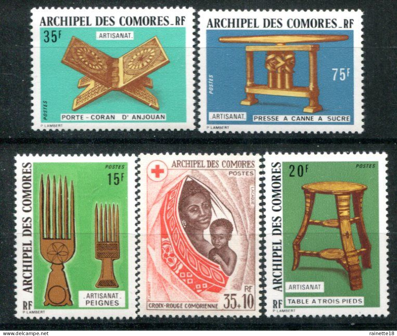 Archipel Des Comores      91/95 **  Artisanat - Nuevos