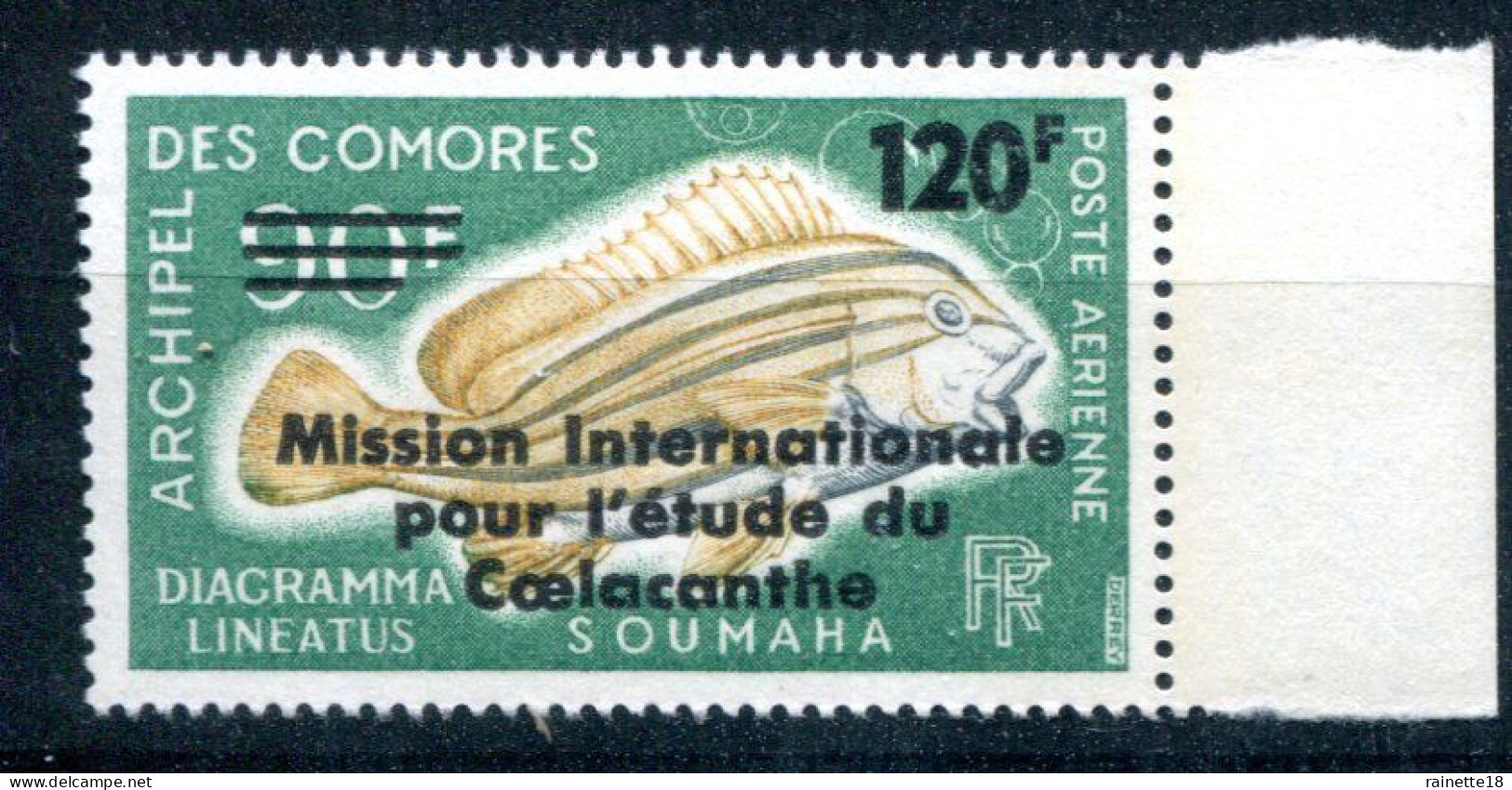 Archipel Des Comores          PA  52 **   Coelacanthe - Luftpost