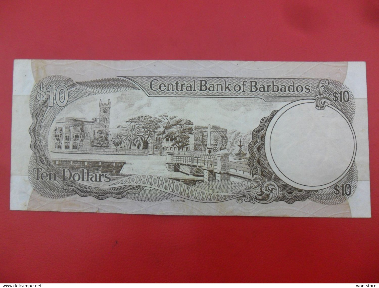 7561 - Barbados 10 Dollars 1973 - Barbades