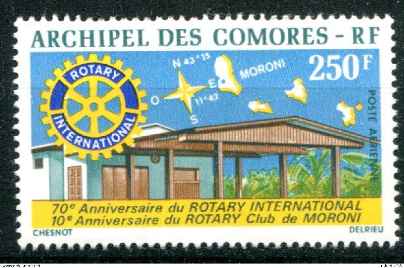 Archipel Des Comores          PA 66  **  Rotary - Nuovi