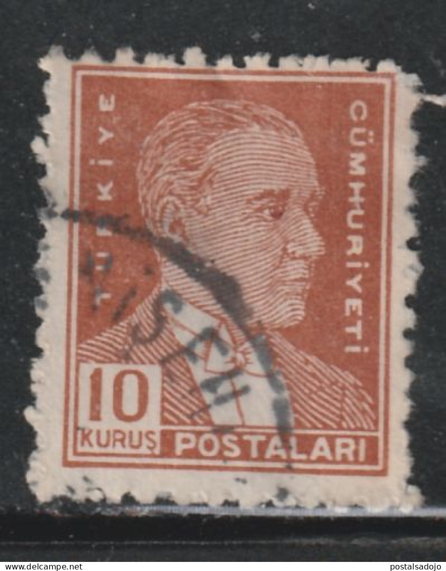 TURQUIE  867 // YVERT 1116  // 1950-51 - Used Stamps