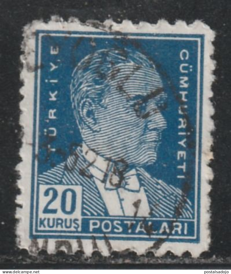TURQUIE  870 // YVERT 1118  // 1950-51 - Gebraucht