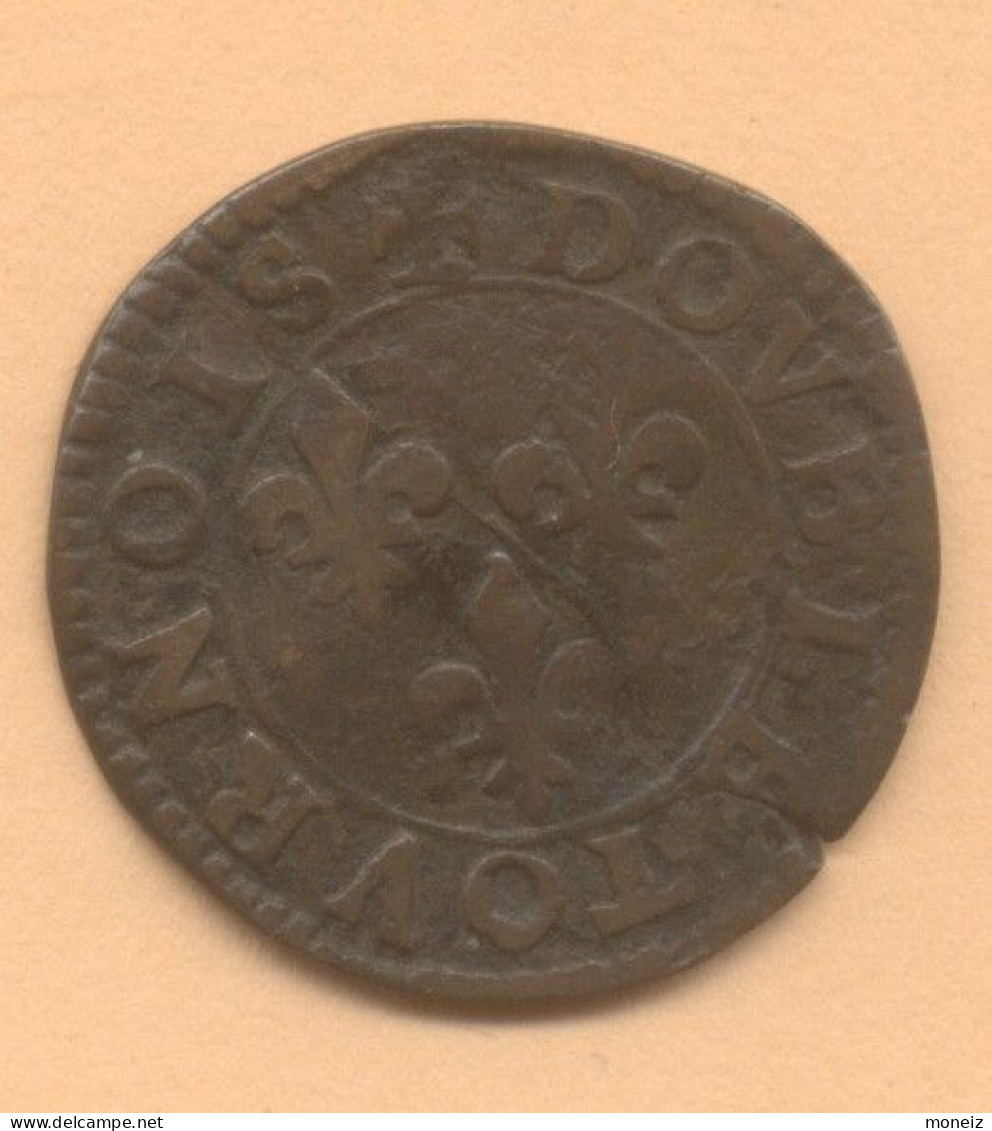 Double Tournois - François De Bourbon-Conti  SANS DATE 	1605-1614 - Ardennes