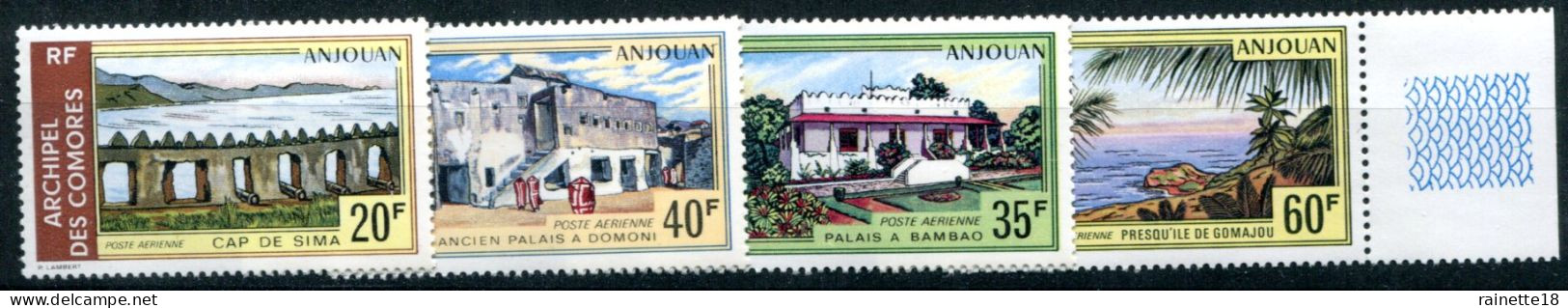 Archipel Des Comores          PA 45/48 **  Paysages D' Anjouan - Luchtpost