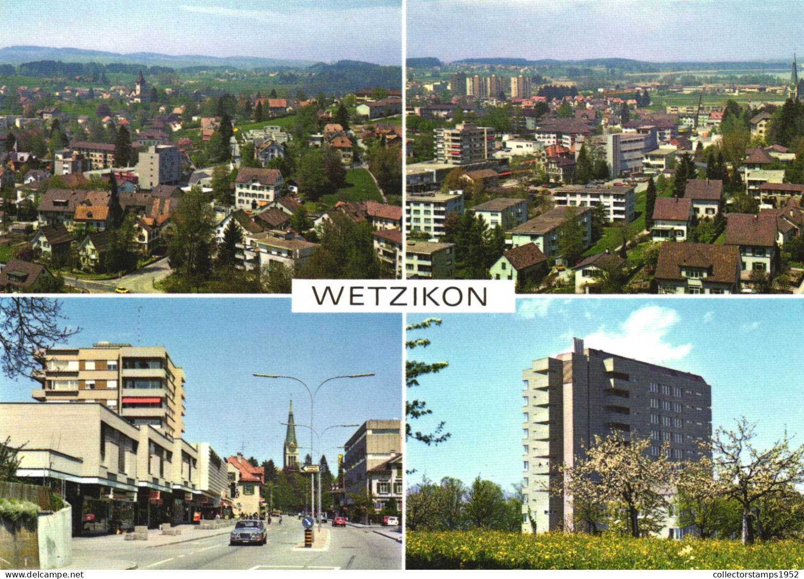 SWITZERLAND, ZURICH, WETZIKON, CITY, PANORAMA - Wetzikon