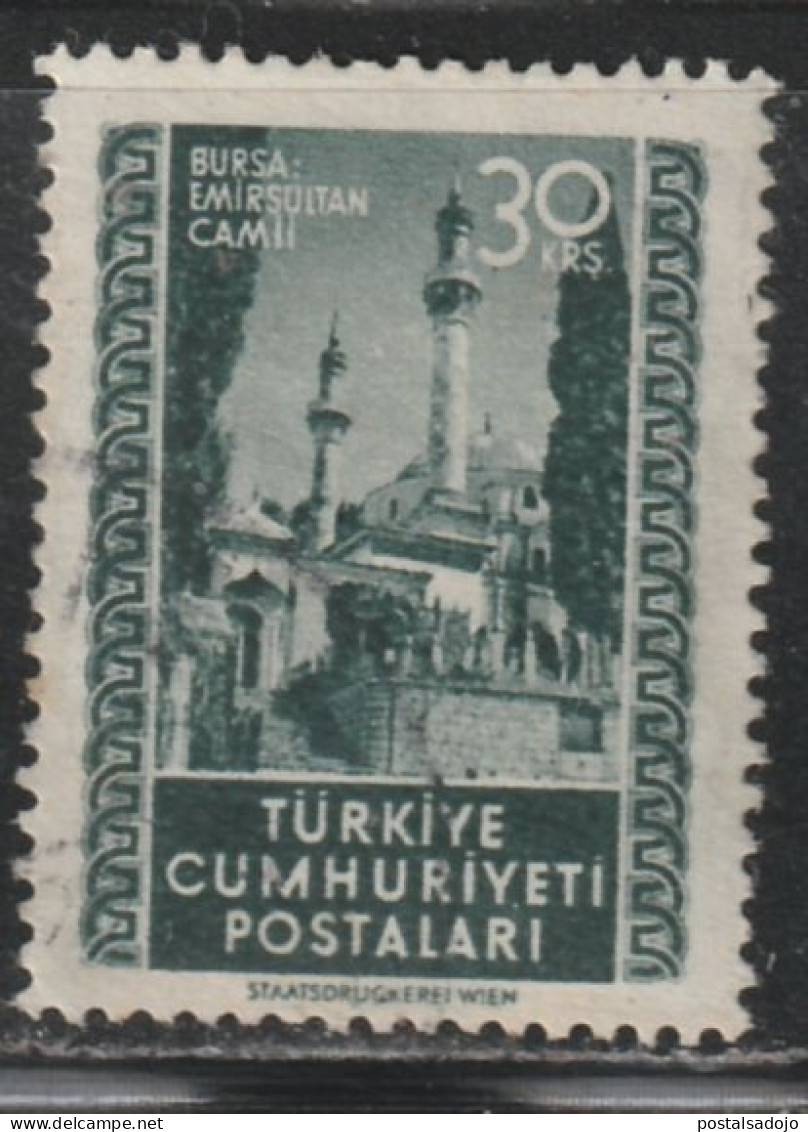 TURQUIE  872 // YVERT 1153  // 1952 - Used Stamps
