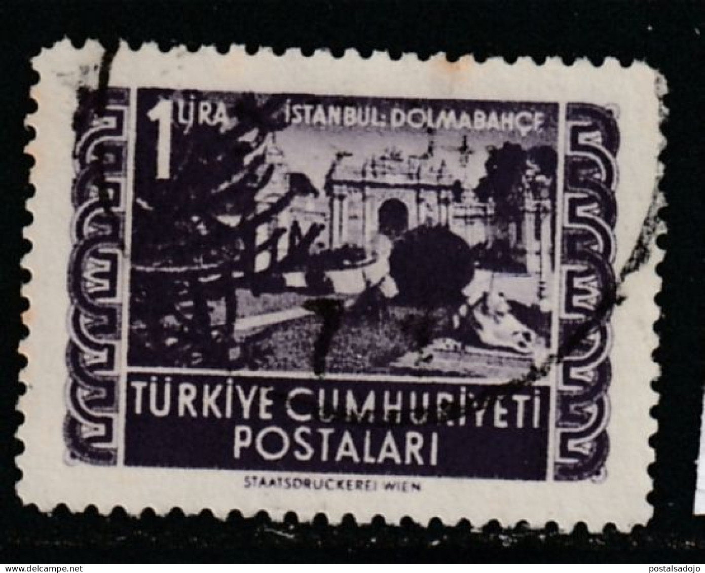 TURQUIE  874 // YVERT 1157  // 1952 - Usati