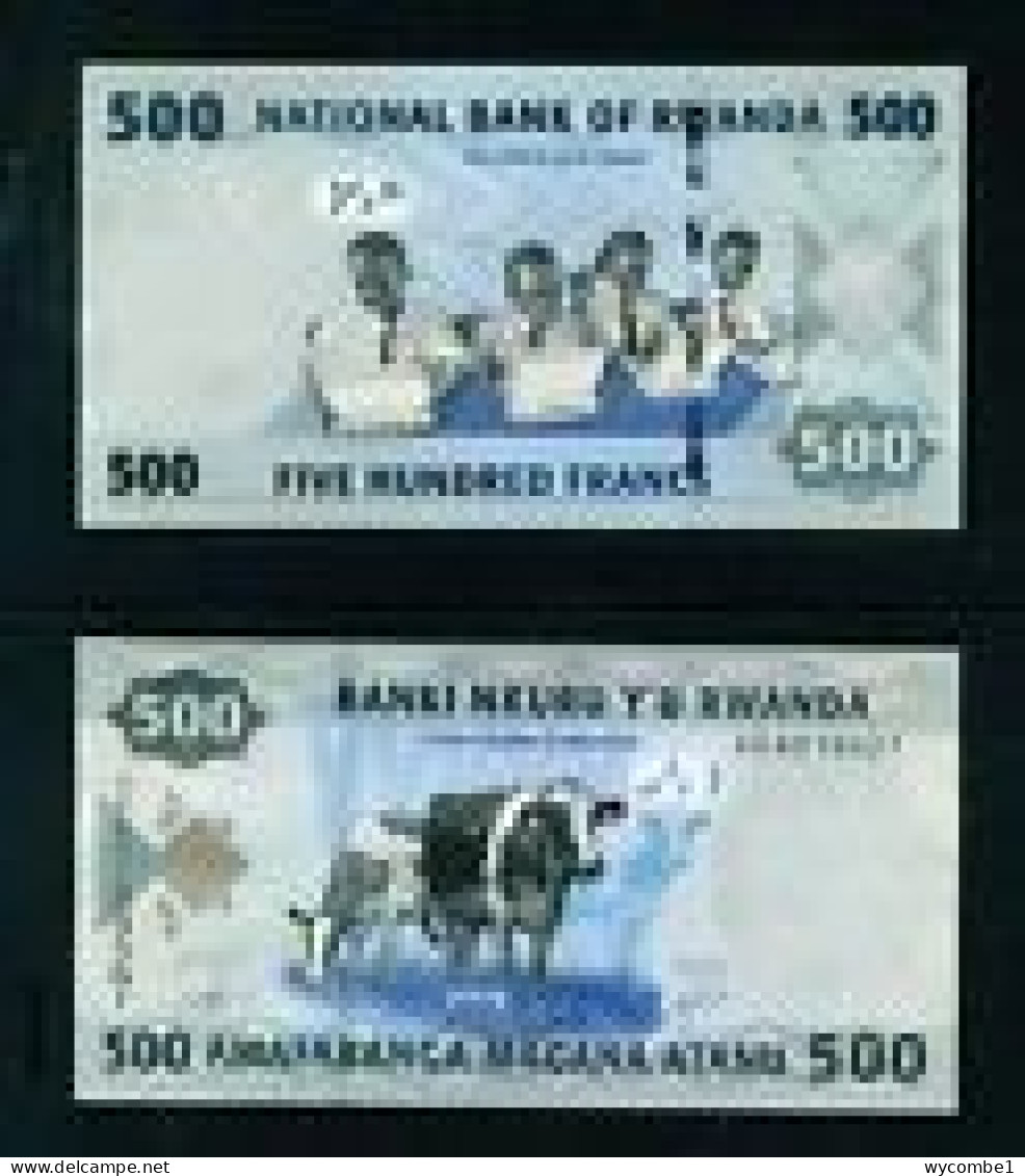 RWANDA - 2013 500 Francs UNC - Rwanda