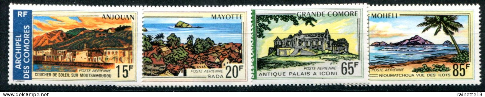 Archipel Des Comores          PA  32/35 **   Sites Des Comores - Airmail