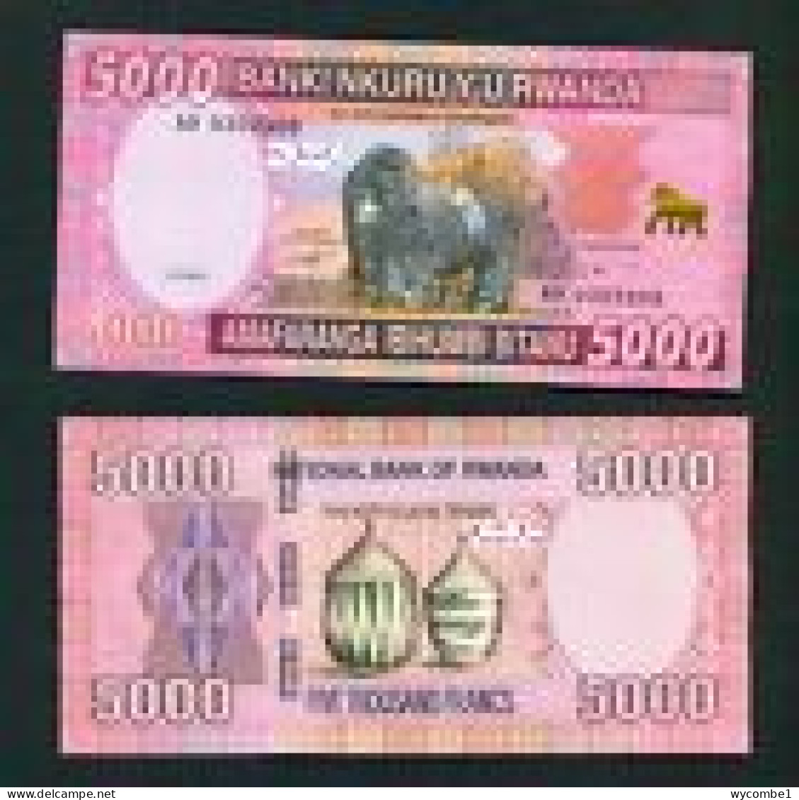 RWANDA - 2014 5000 Francs UNC - Ruanda