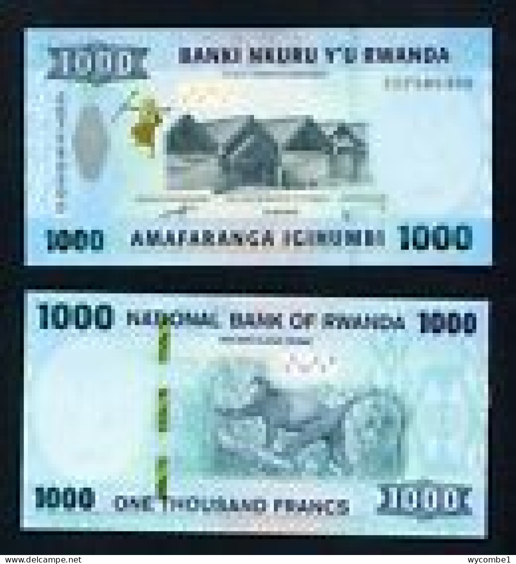 RWANDA - 2019 1000 Francs UNC - Ruanda