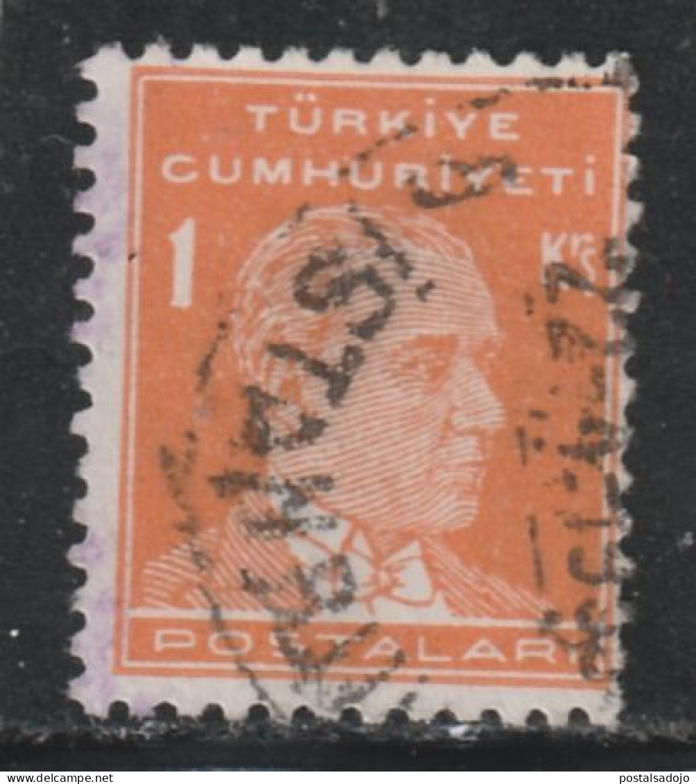 TURQUIE  875 // YVERT 1203  // 1953-55 - Used Stamps