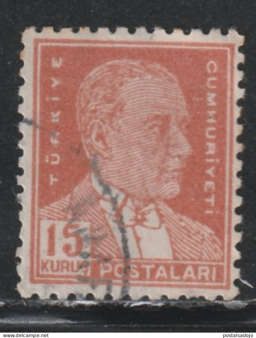 TURQUIE  879 // YVERT 1209  // 1953-55 - Used Stamps