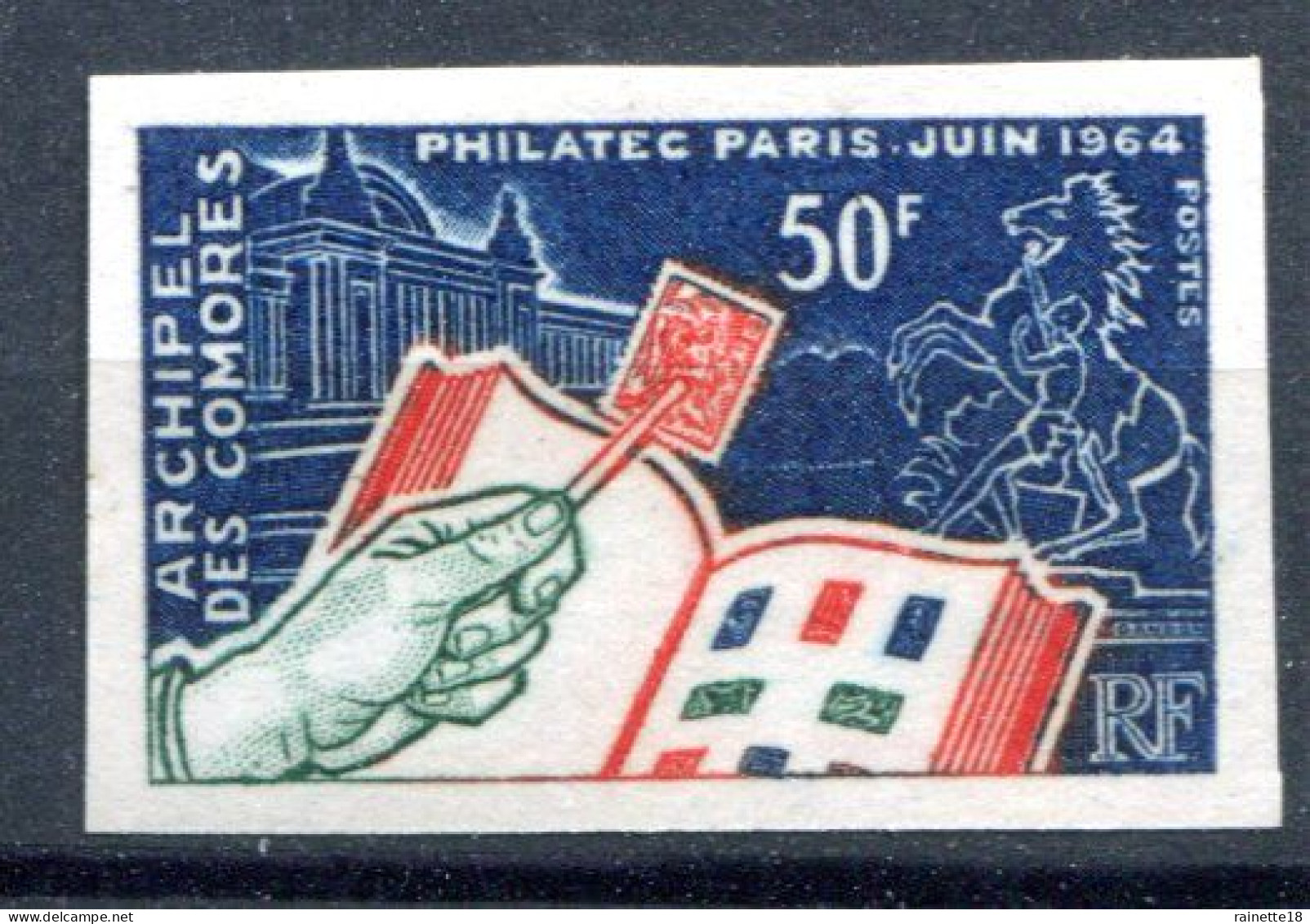 Archipel Des Comores         32 ** Non Dentelé "Philatec" - Unused Stamps