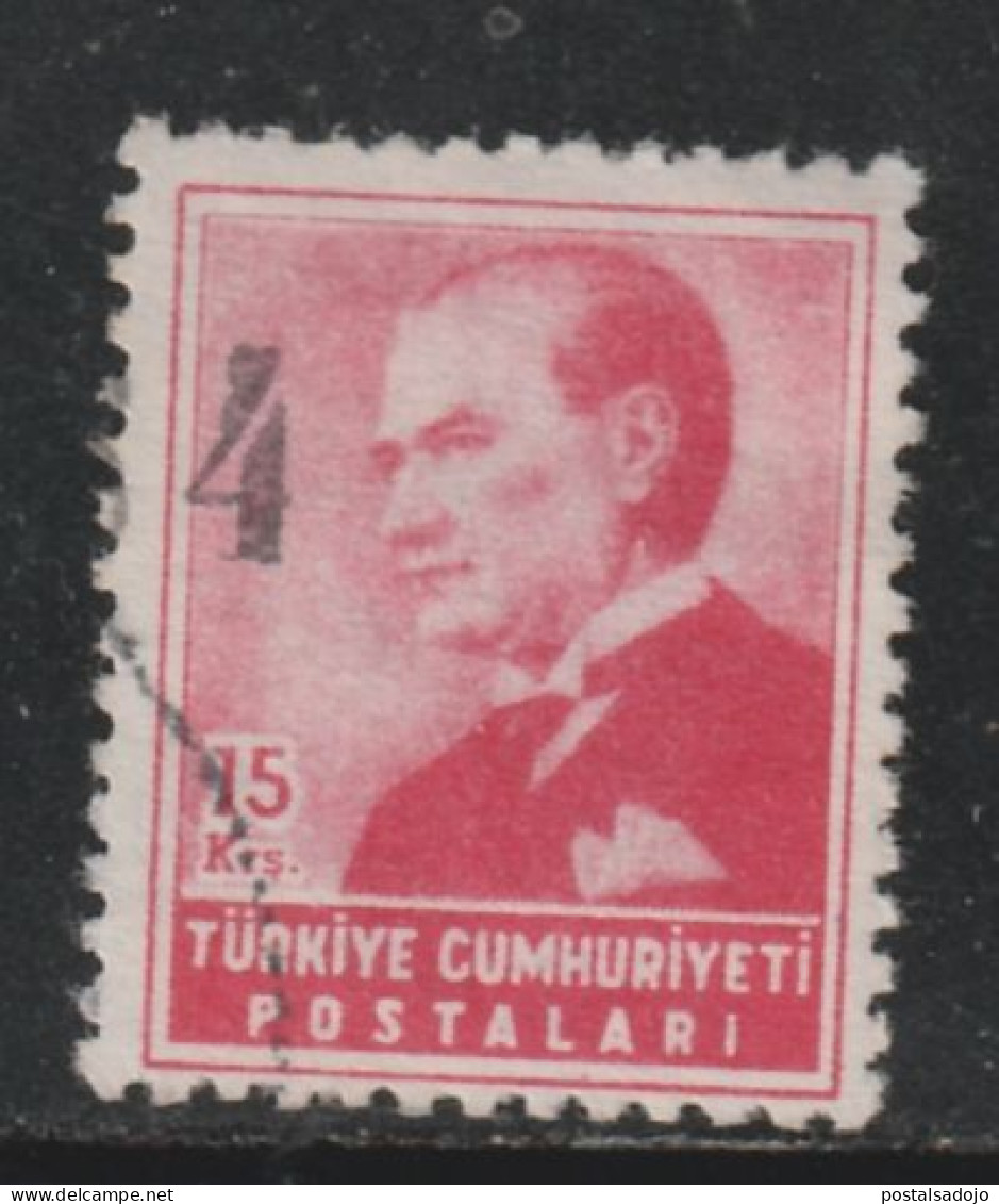 TURQUIE  880 // YVERT 1222  // 1955 - Used Stamps