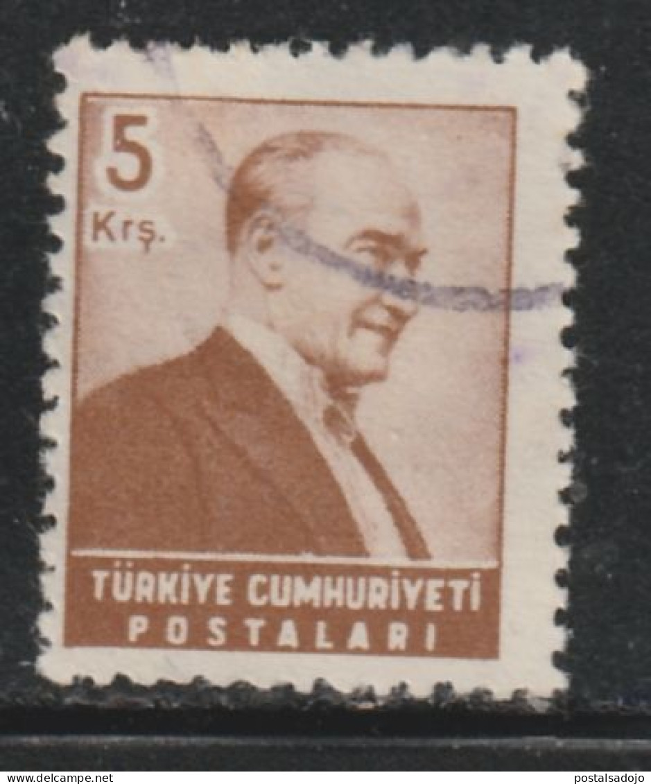 TURQUIE  881 // YVERT 1271  // 1955-56 - Used Stamps