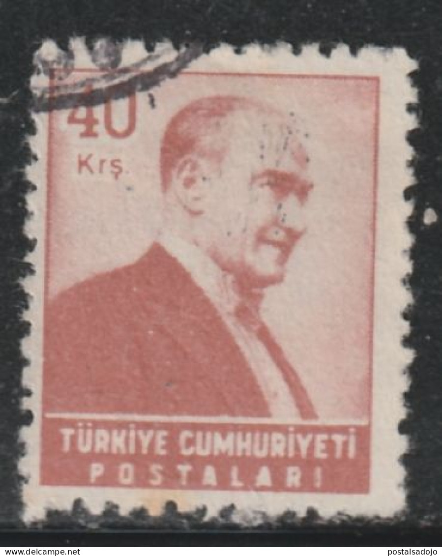 TURQUIE  884 // YVERT 1278  // 1955-56 - Usati