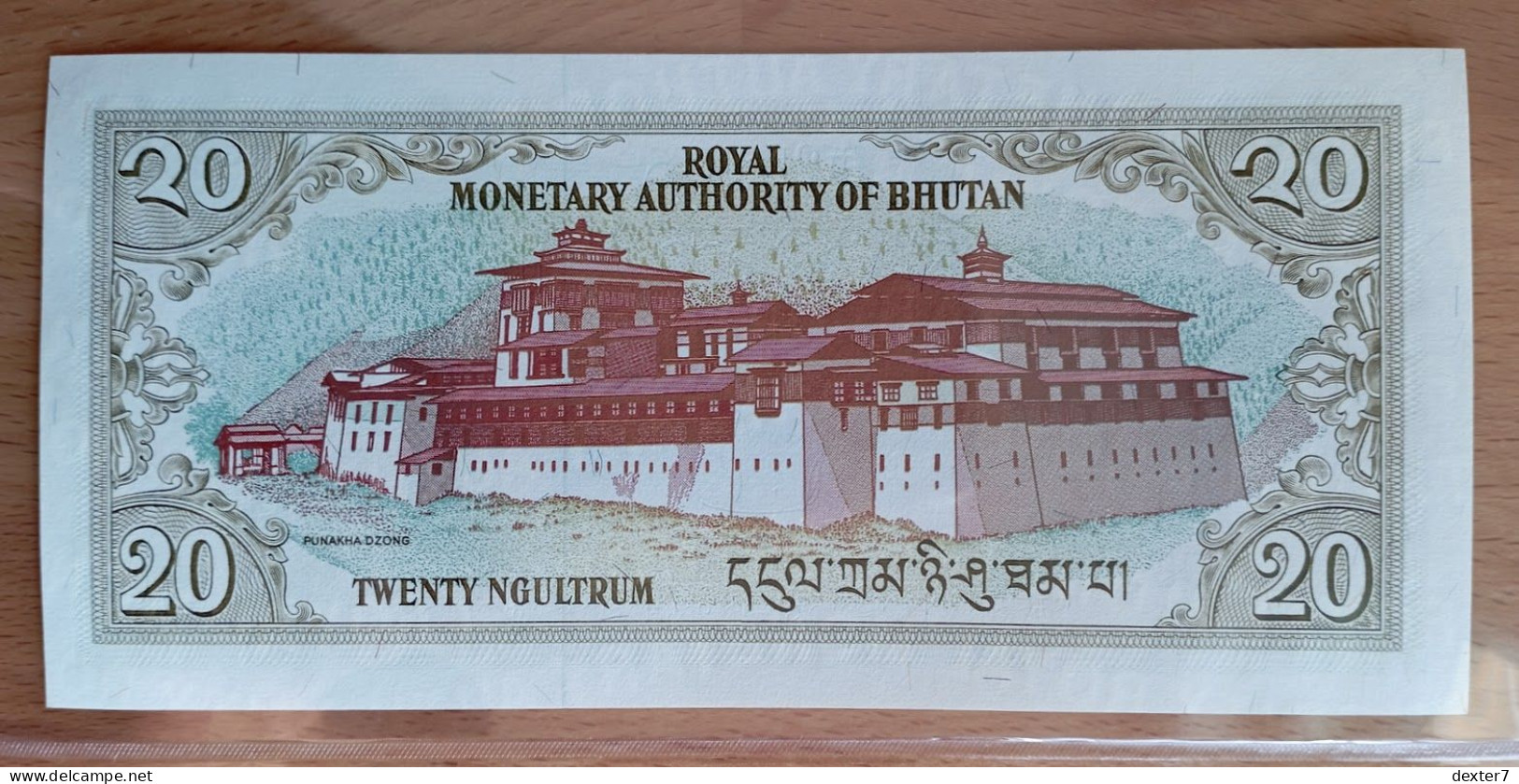 Bhutan 20 Ngultrum 1985 (1994-00) UNC - Bhutan