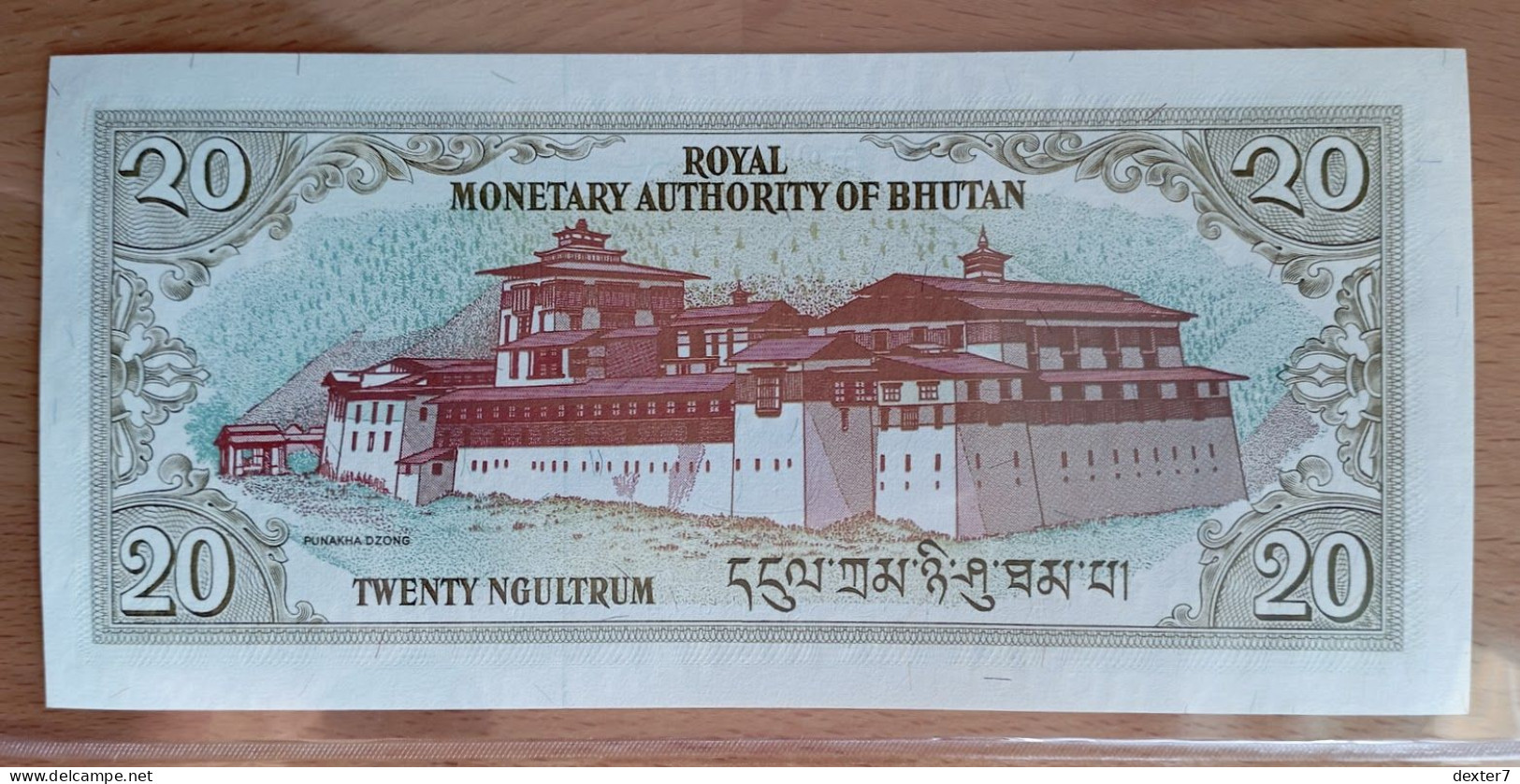 Bhutan 20 Ngultrum 1985 (1994-00) UNC - Bhután