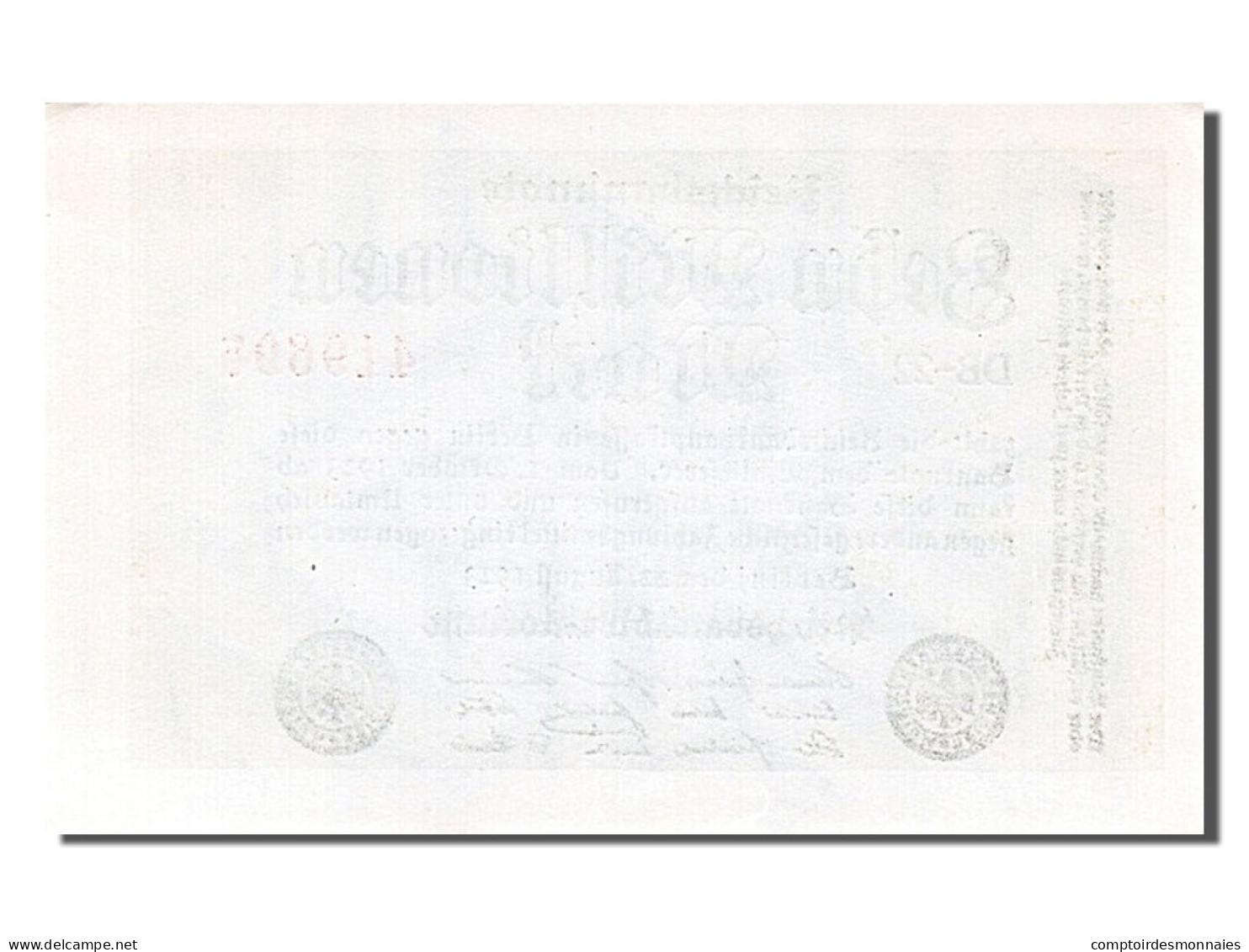 Billet, Allemagne, 10 Millionen Mark, 1923, 1923-08-22, SPL - 10 Miljoen Mark