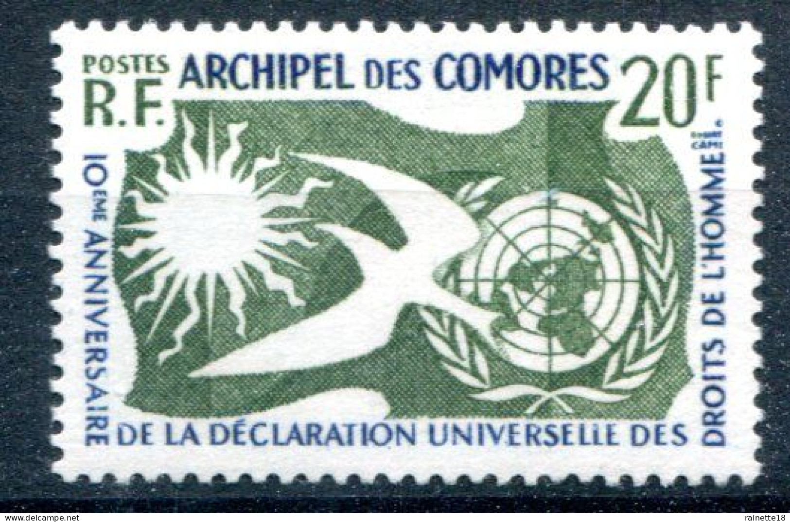 Archipel Des Comores       15 ** - Neufs