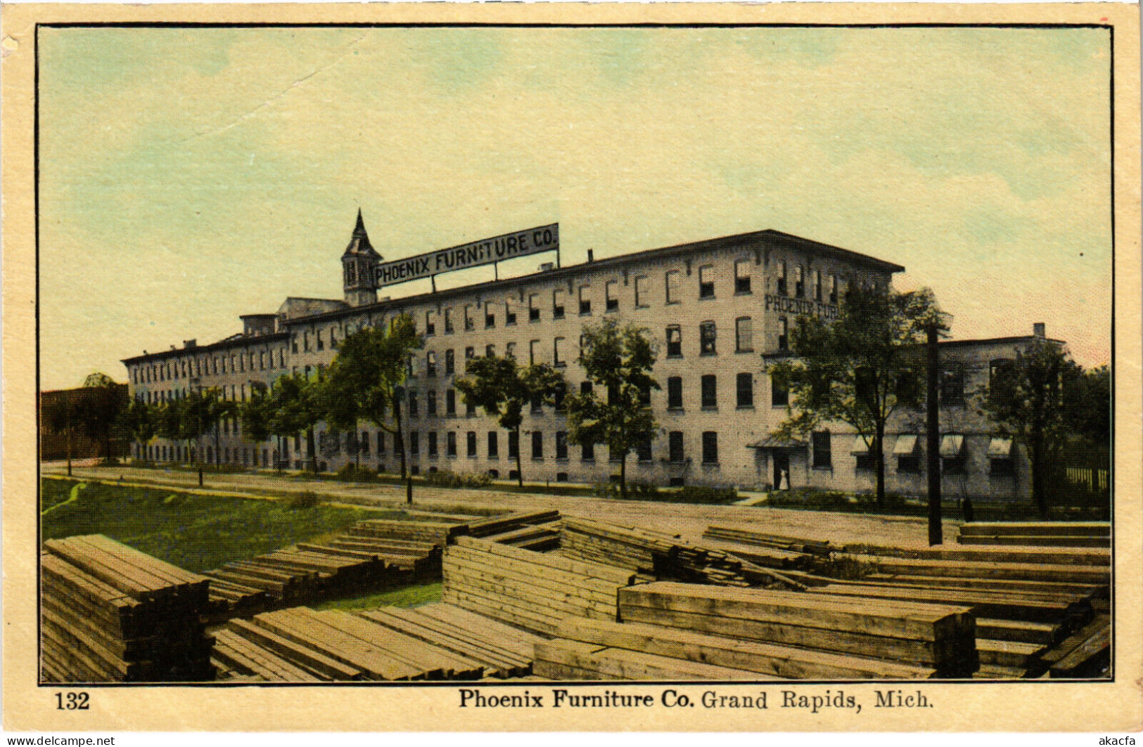 PC US, MI, GRAND RAPDS, PHOENIX FURNITURE CO, Vintage Postcard (b49508) - Grand Rapids