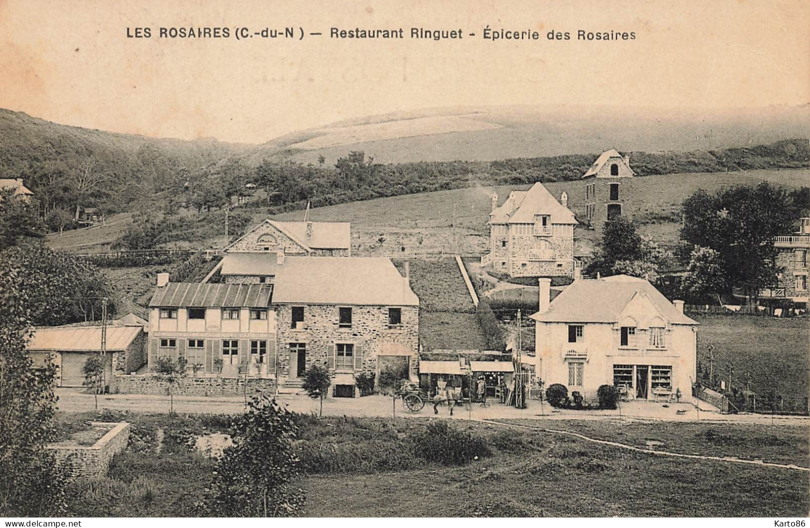 Les Rosaires , Plérin * Le Restaurant RINGUET , Epicerie Des Rosaires * Commerces - Plérin / Saint-Laurent-de-la-Mer
