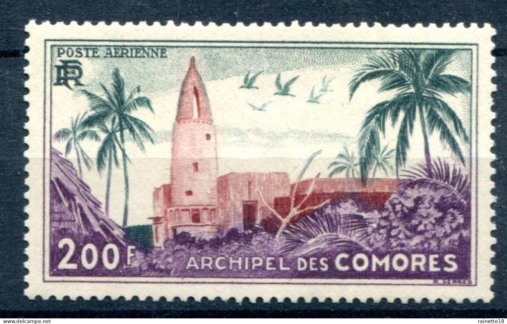 Archipel Des Comores       PA  3 **  Sites Mosquée D'Ouani à Anjouan - Luftpost