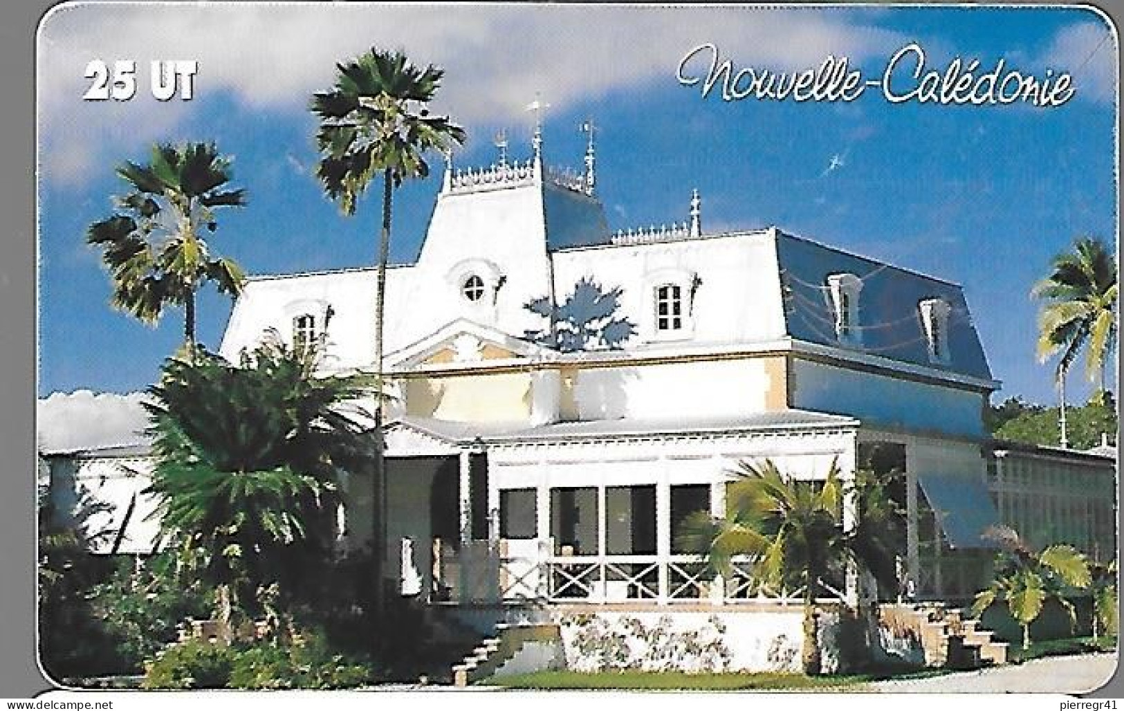 CARTE-PUCE-NOUVELLE CALEDONIE-NC117-25U-2004 -GemA-CHATEAU HAGEN--UTILISE-BE - Nueva Caledonia