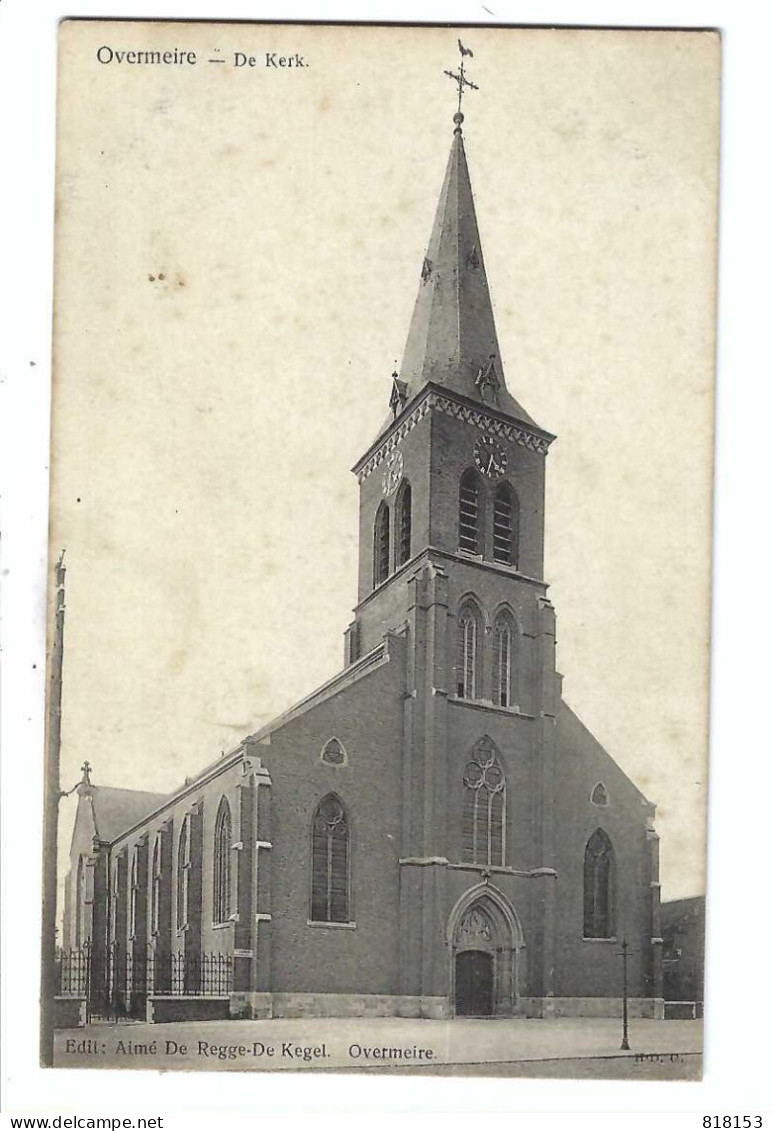 Overmeire - De Kerk 1906 - Berlare