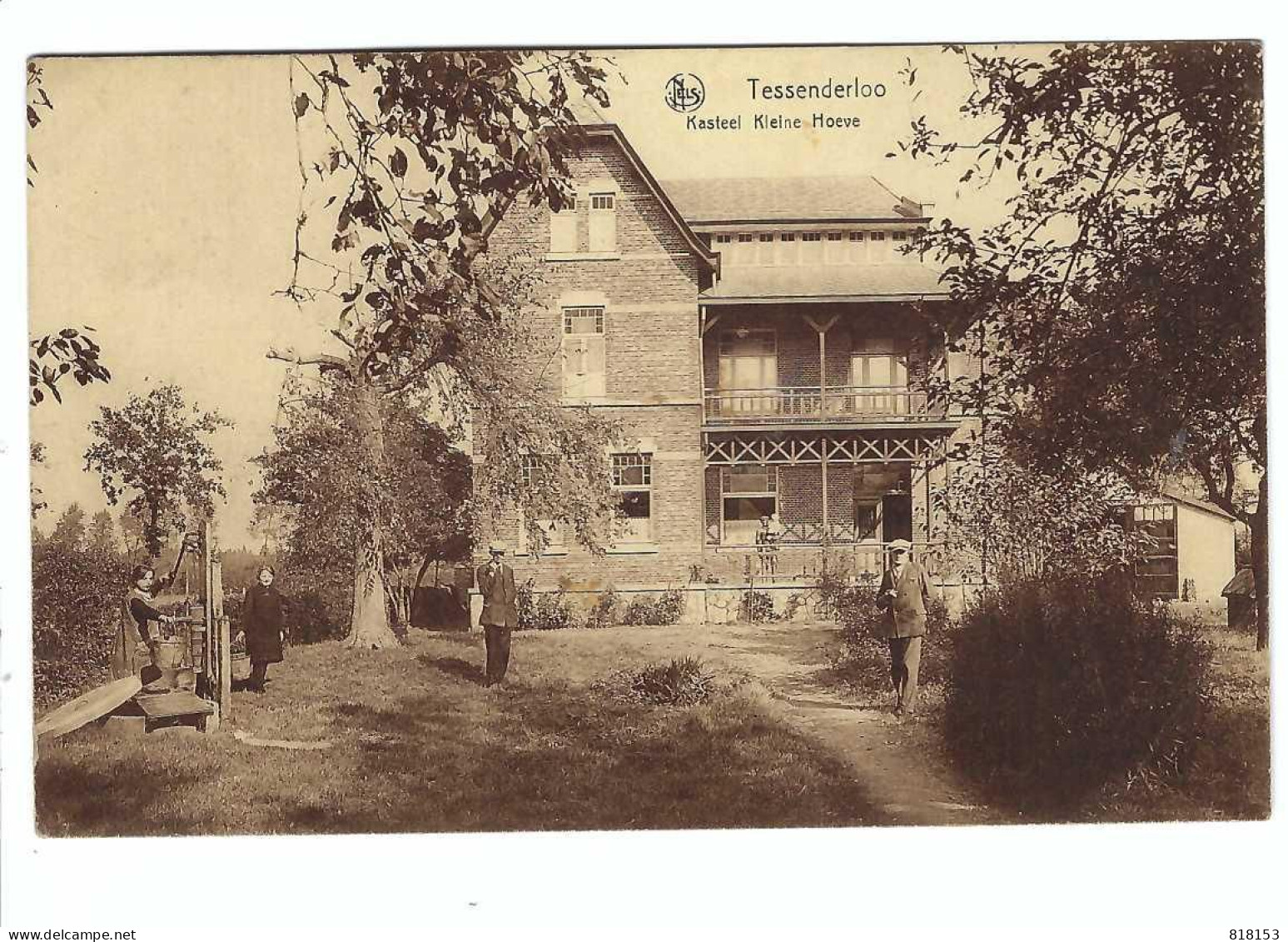 Tessenderlo   Tessenderloo  Kasteel Kleine Hoeve 1932 - Tessenderlo