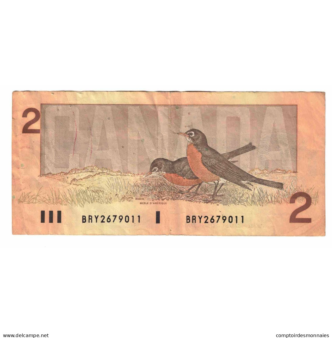 Billet, Canada, 2 Dollars, 1986, KM:94b, TB - Kanada