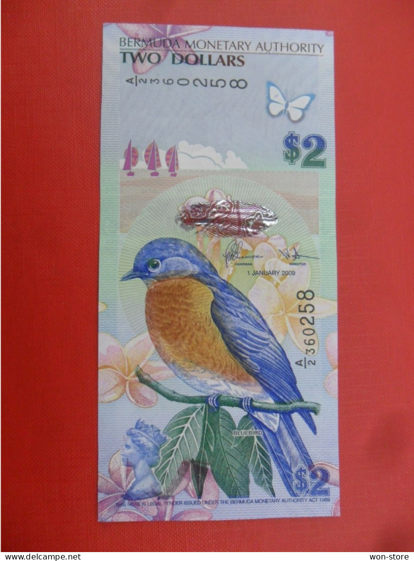 7774 - Bermuda 2 Dollars 2009 - Bermudas