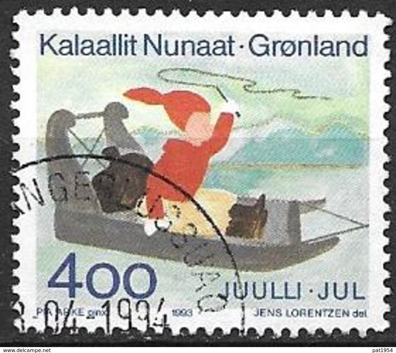 Groënland 1993 N°230 Oblitéré Noël - Used Stamps