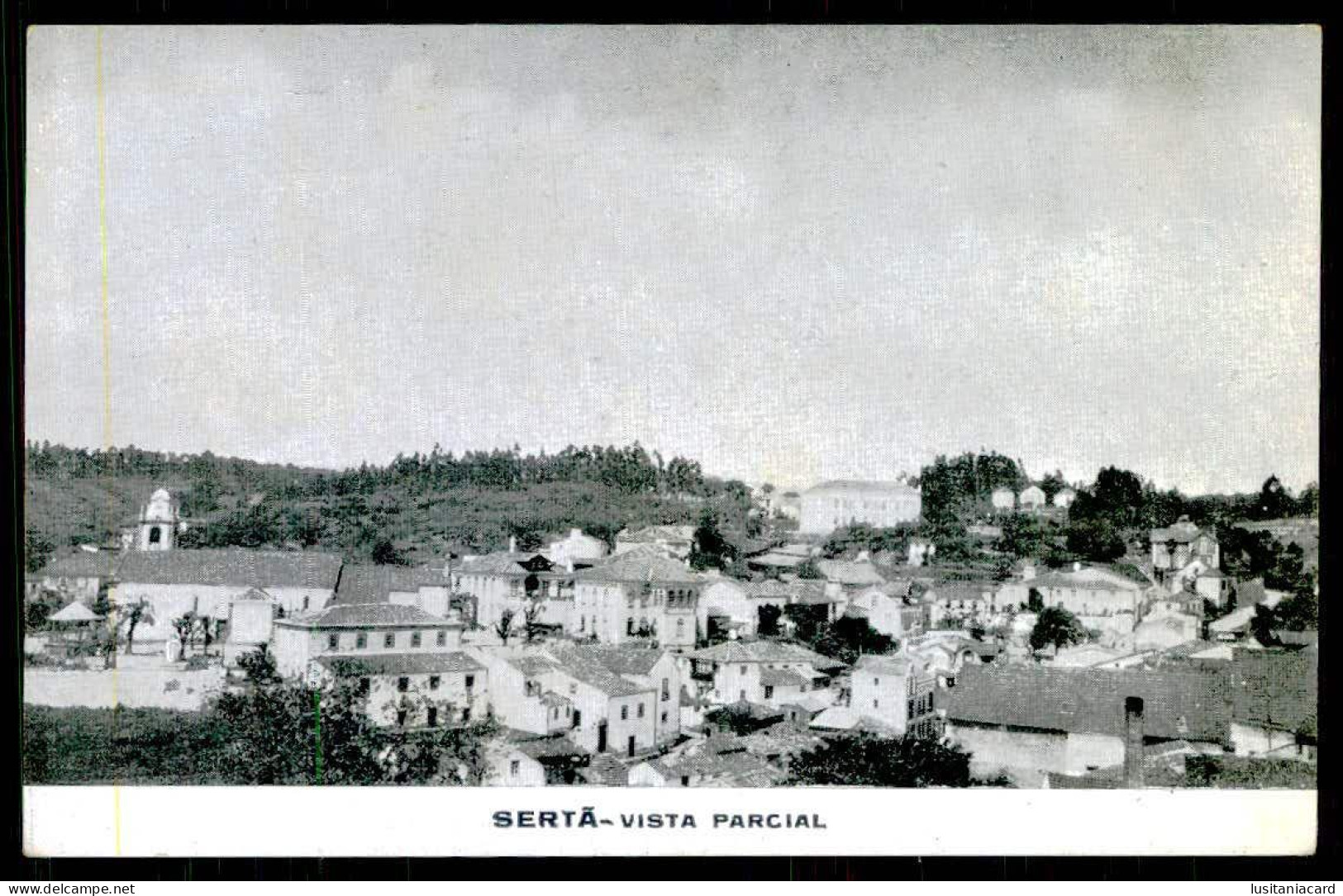 SERTÃ - Vista Parcial.  (Ed. Oficinas De O Comercio Do Porto) Carte Postale - Castelo Branco