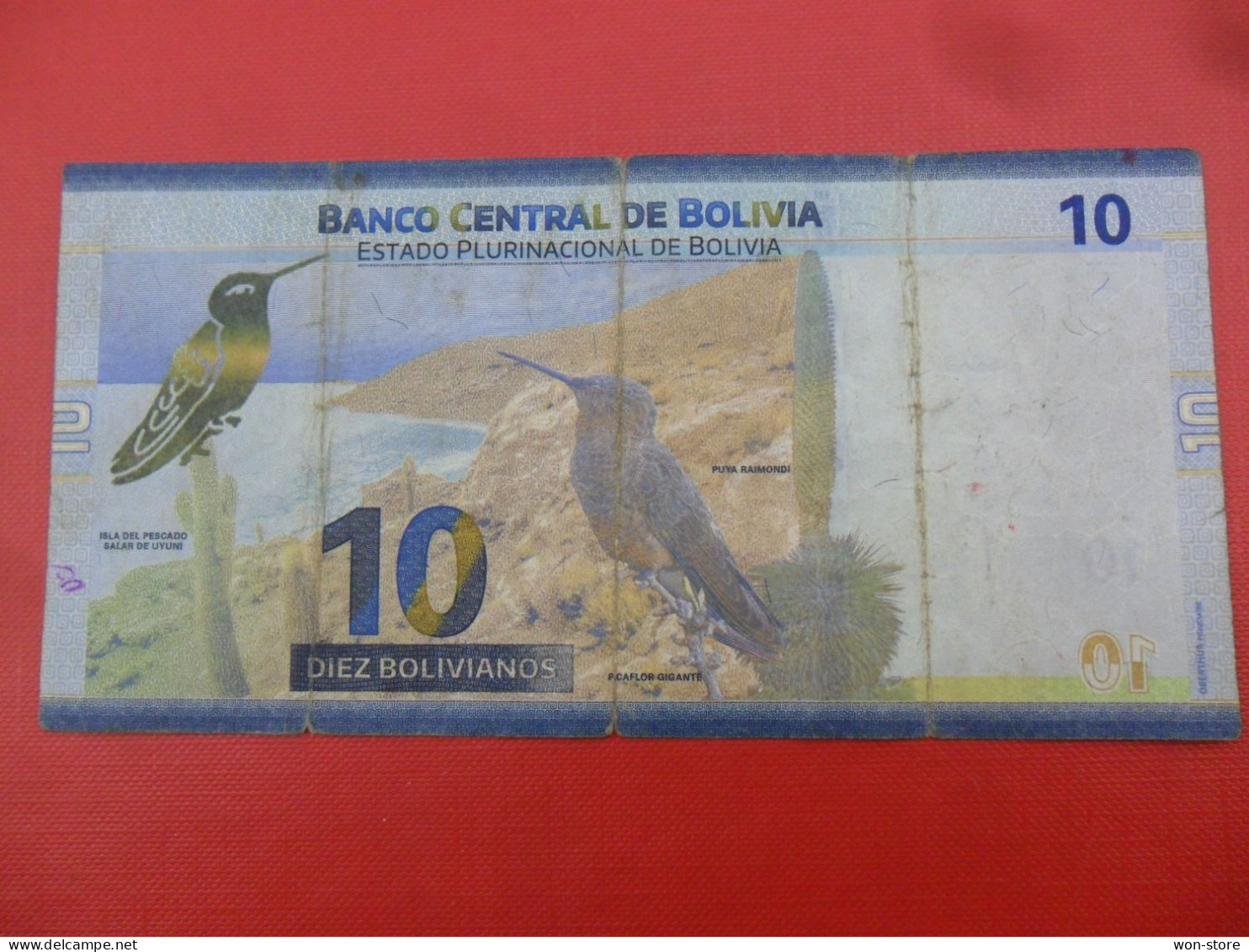 7779 - Bolivia 10 Bolivianos 2018 - Bolivië
