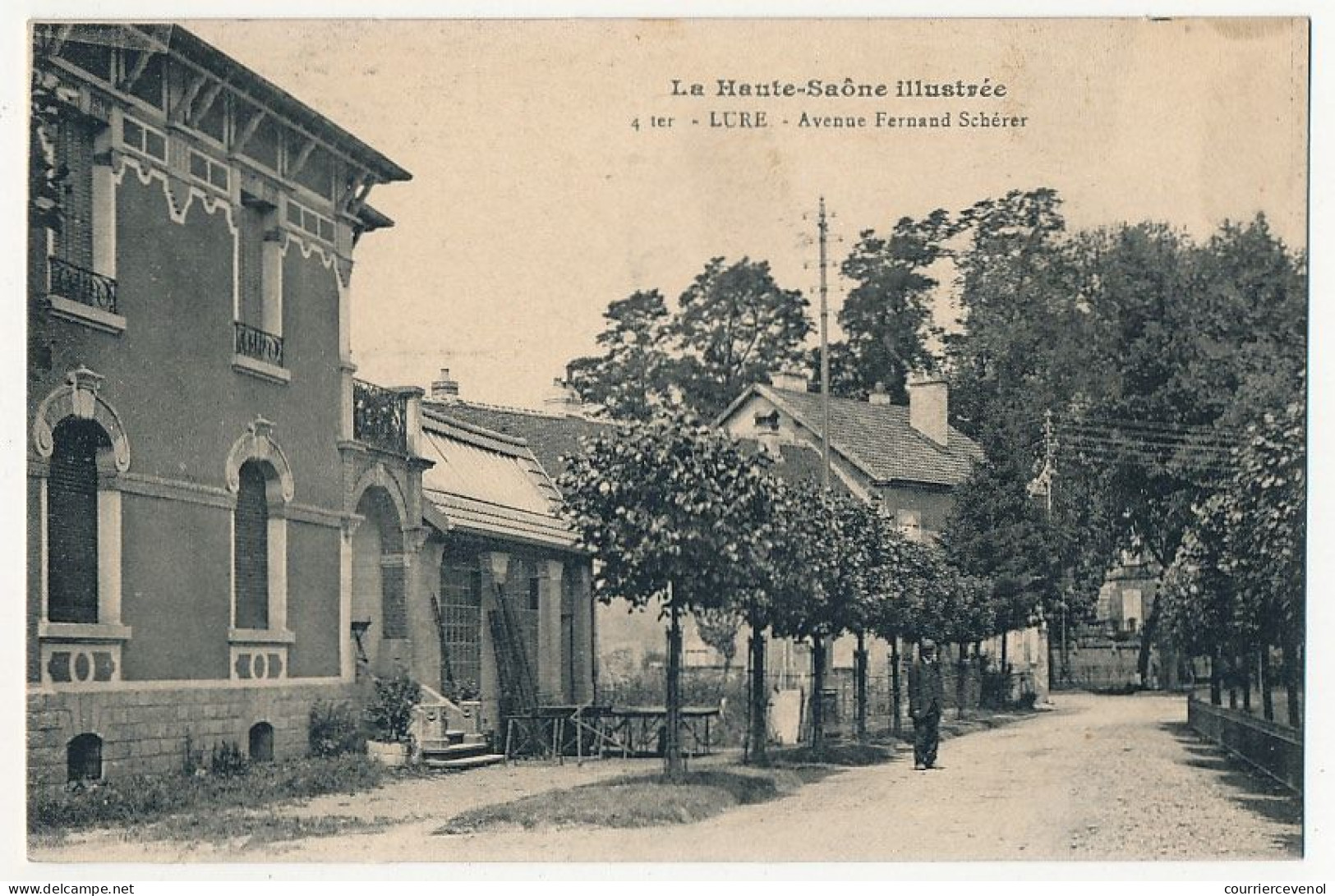 CPA - LURE (Haute-Saône) - Avenue Fernand Schérer - Lure