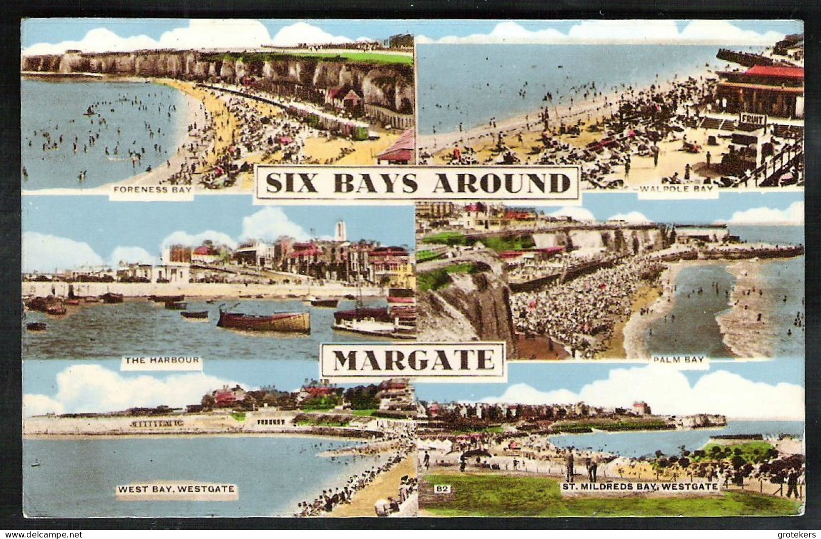 MARGATE Six Bays Around Margate 1958 - Margate
