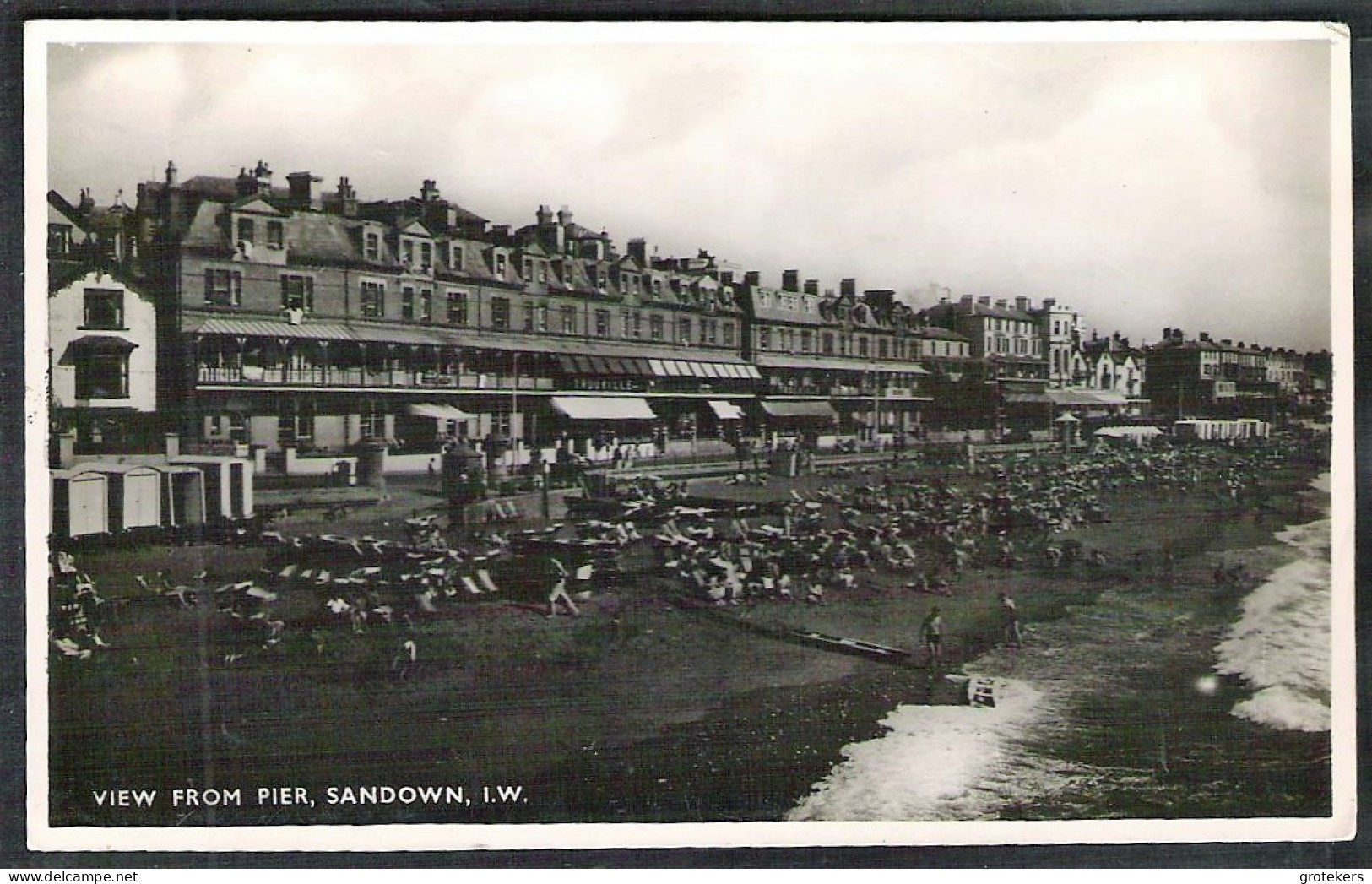 SANDOWN View From Pier 1946 - Sandown